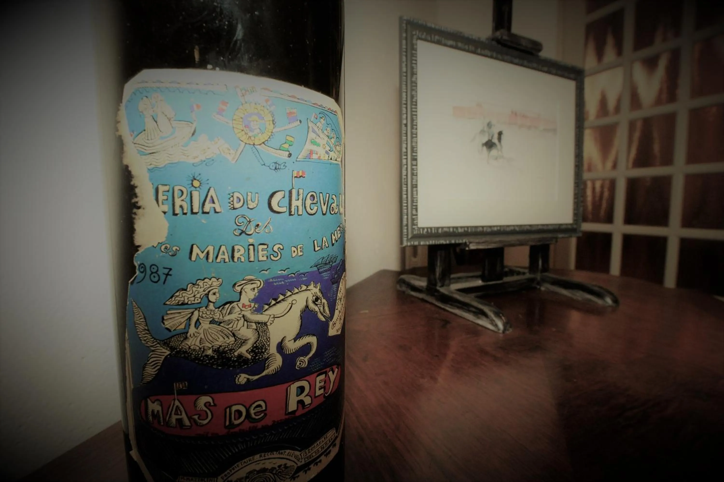 Decorative detail in Logis Le Nid du Pont de Gau