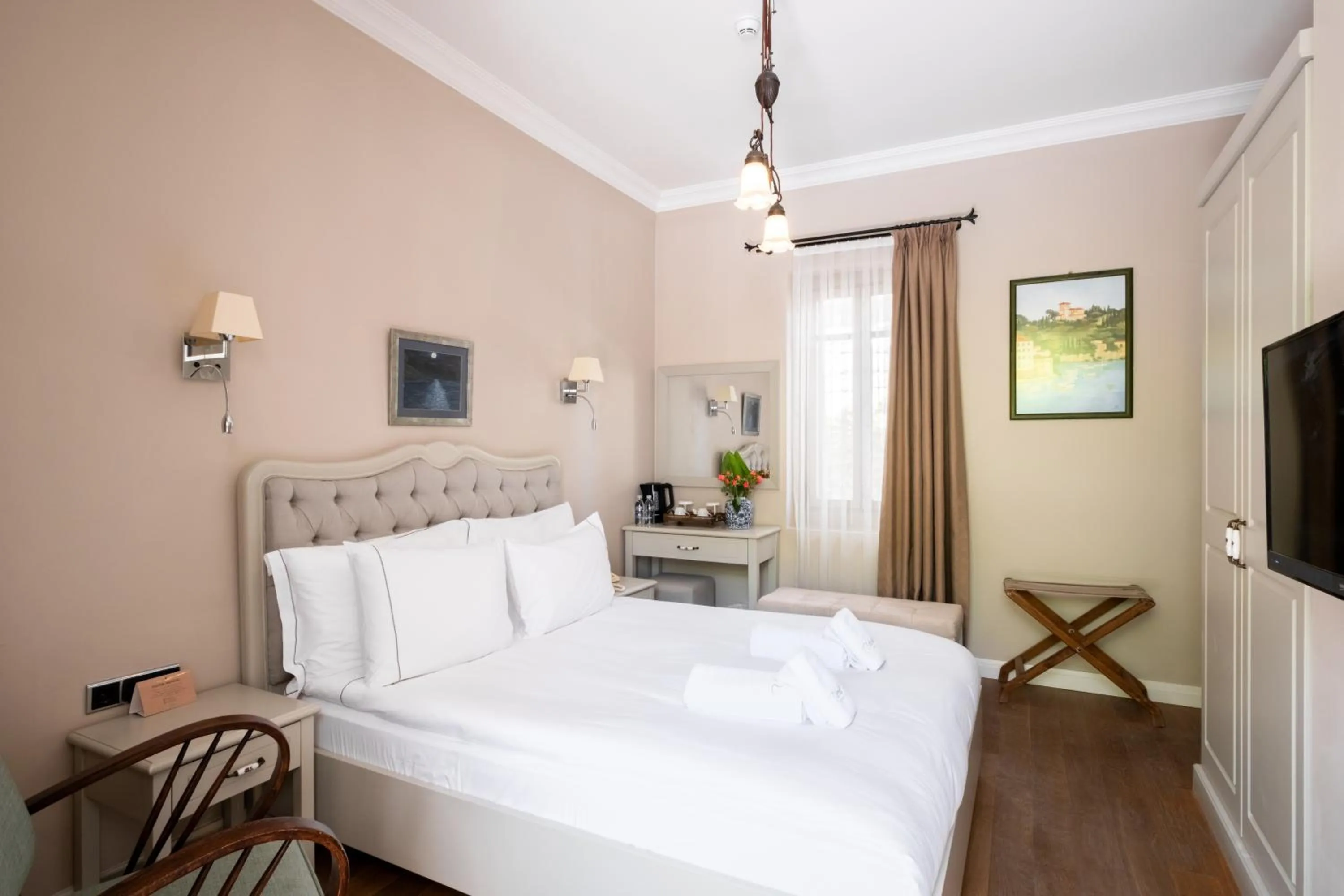 Bed in Viento Alacati Hotel