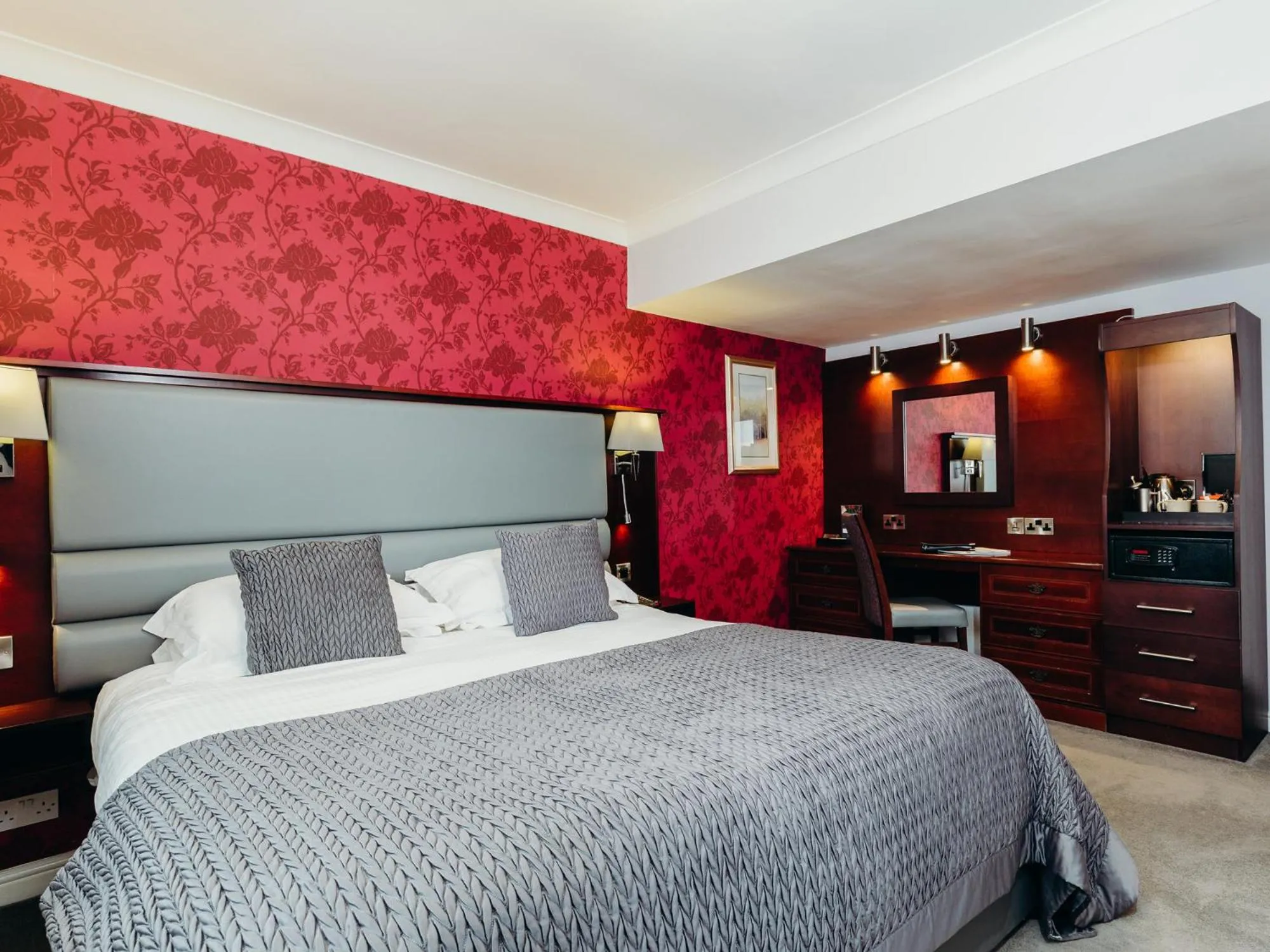 Bedroom, Bed in Crown Spa Hotel Scarborough by Compass Hospitality