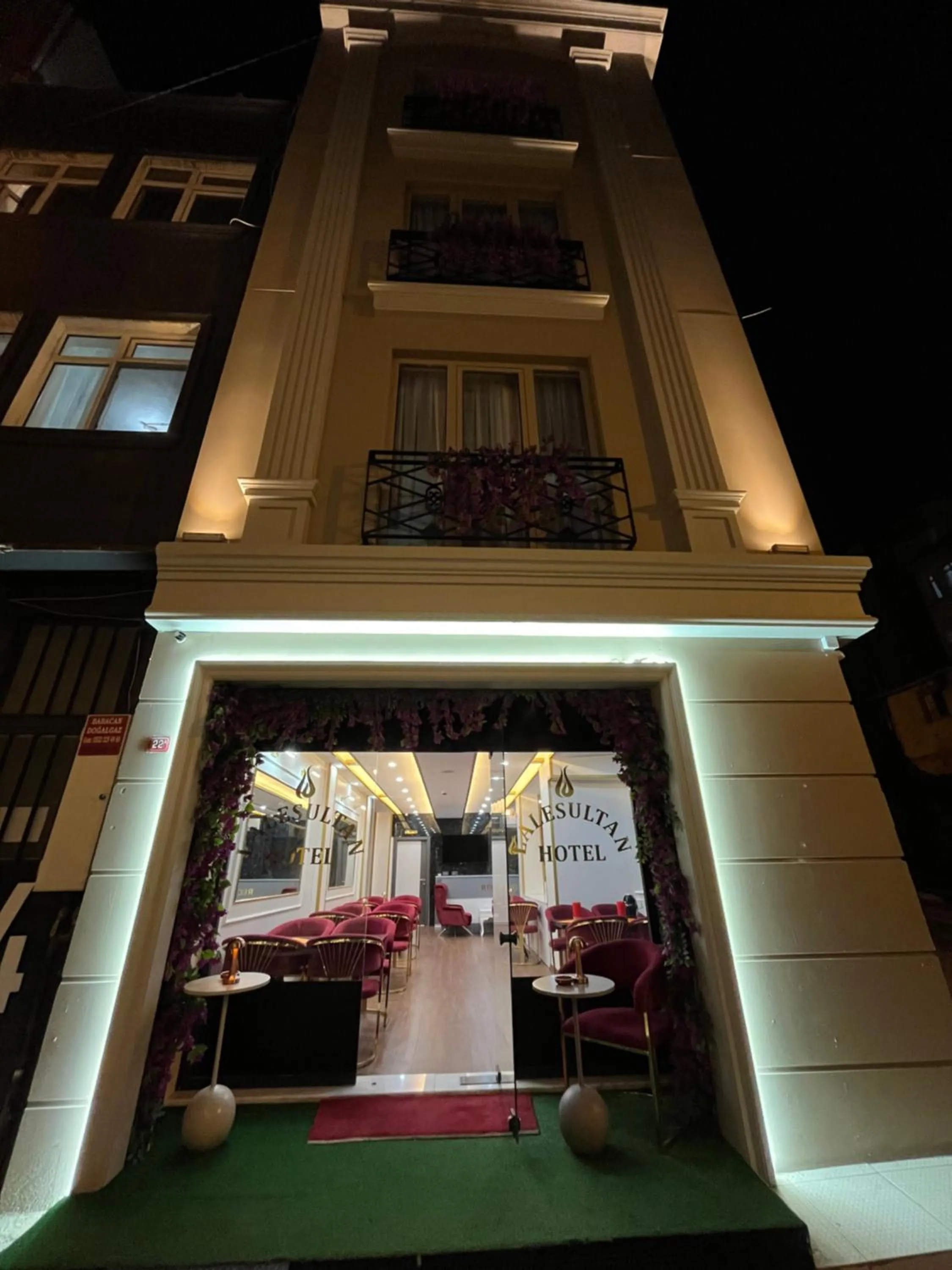 Facade/entrance in Lale Sultan Hotel