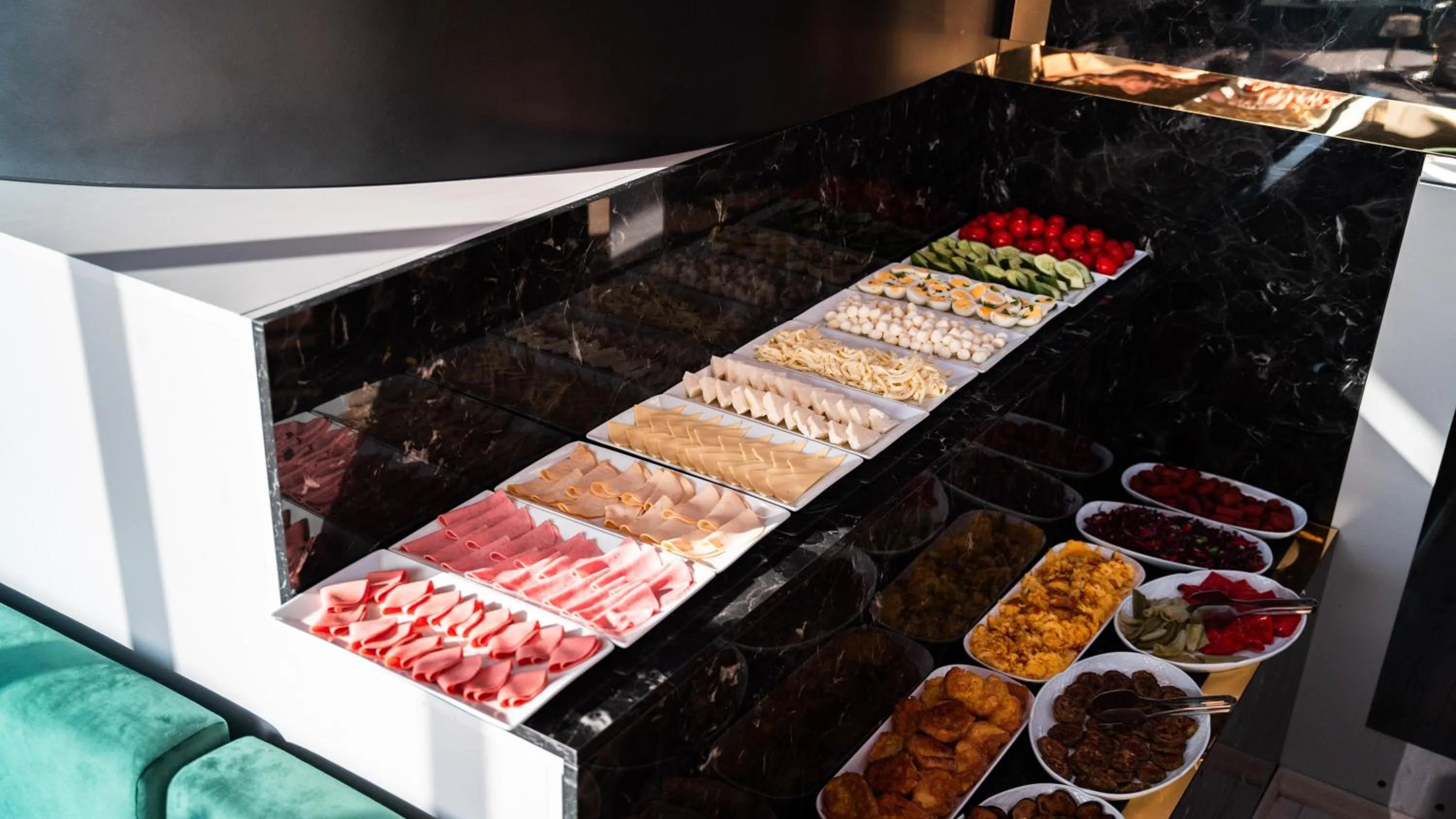 Buffet breakfast in Lale Sultan Hotel