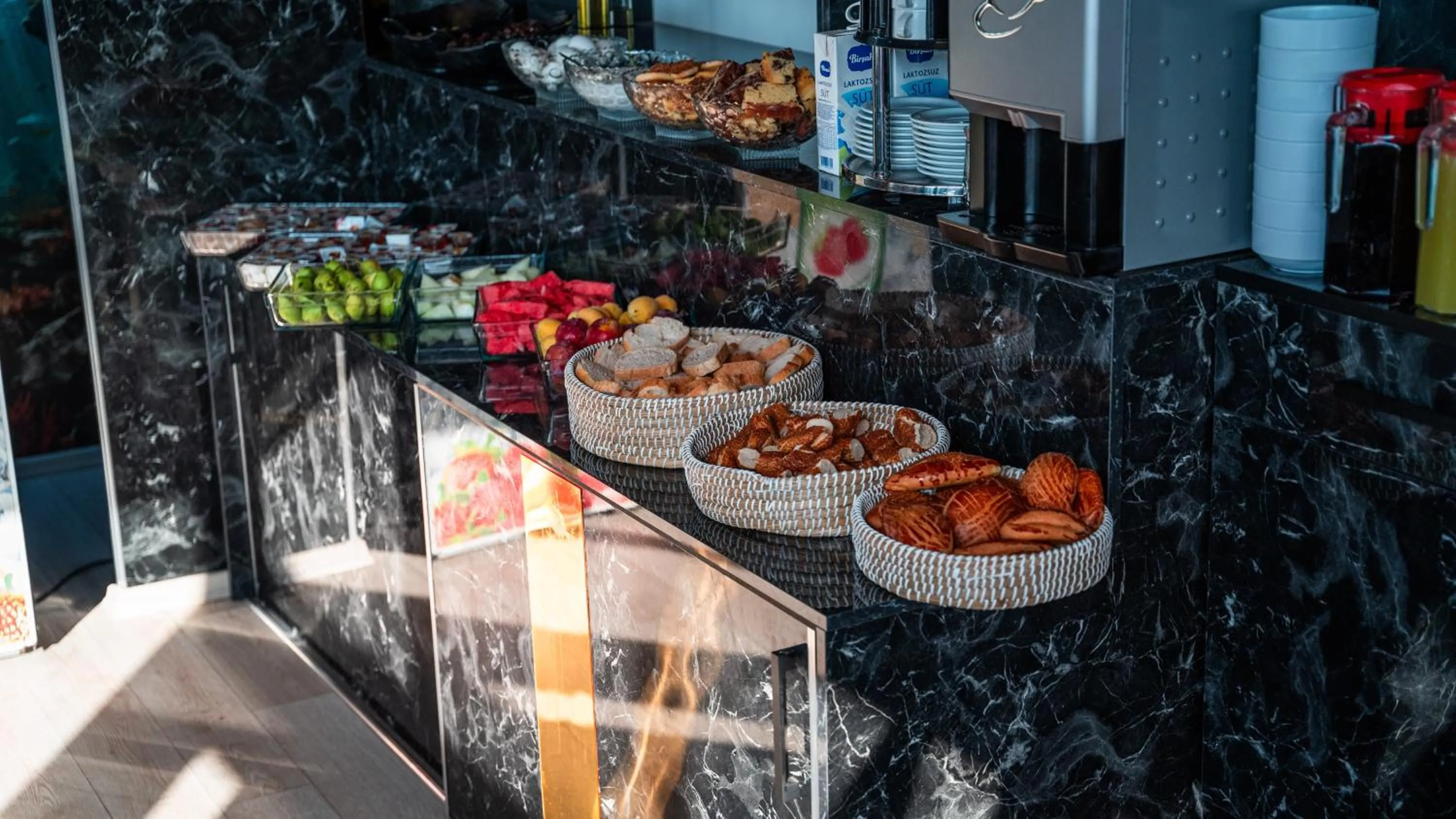 Buffet breakfast in Lale Sultan Hotel