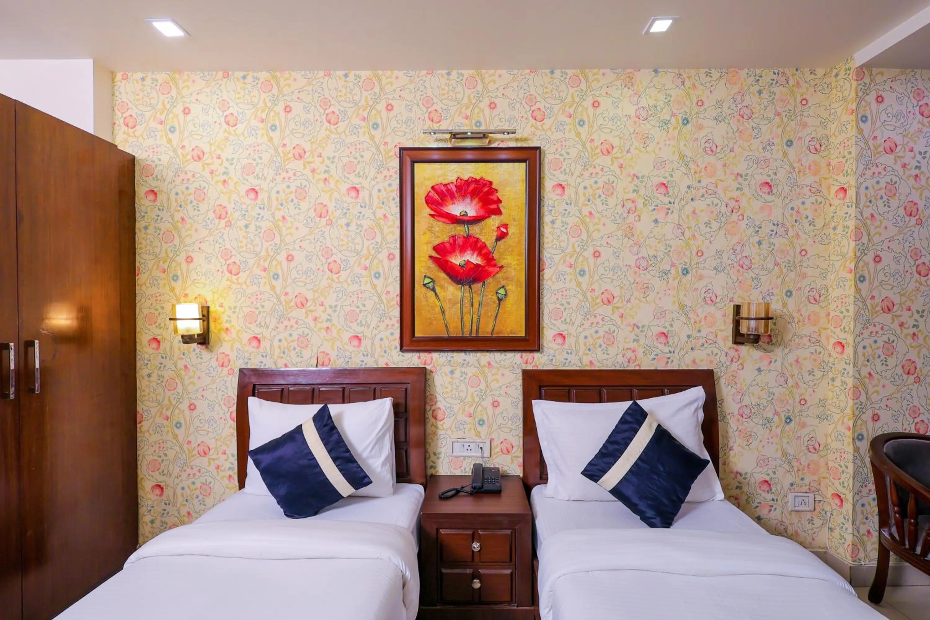 Bedroom, Bed in Nikko Blue - Boutique Hotel