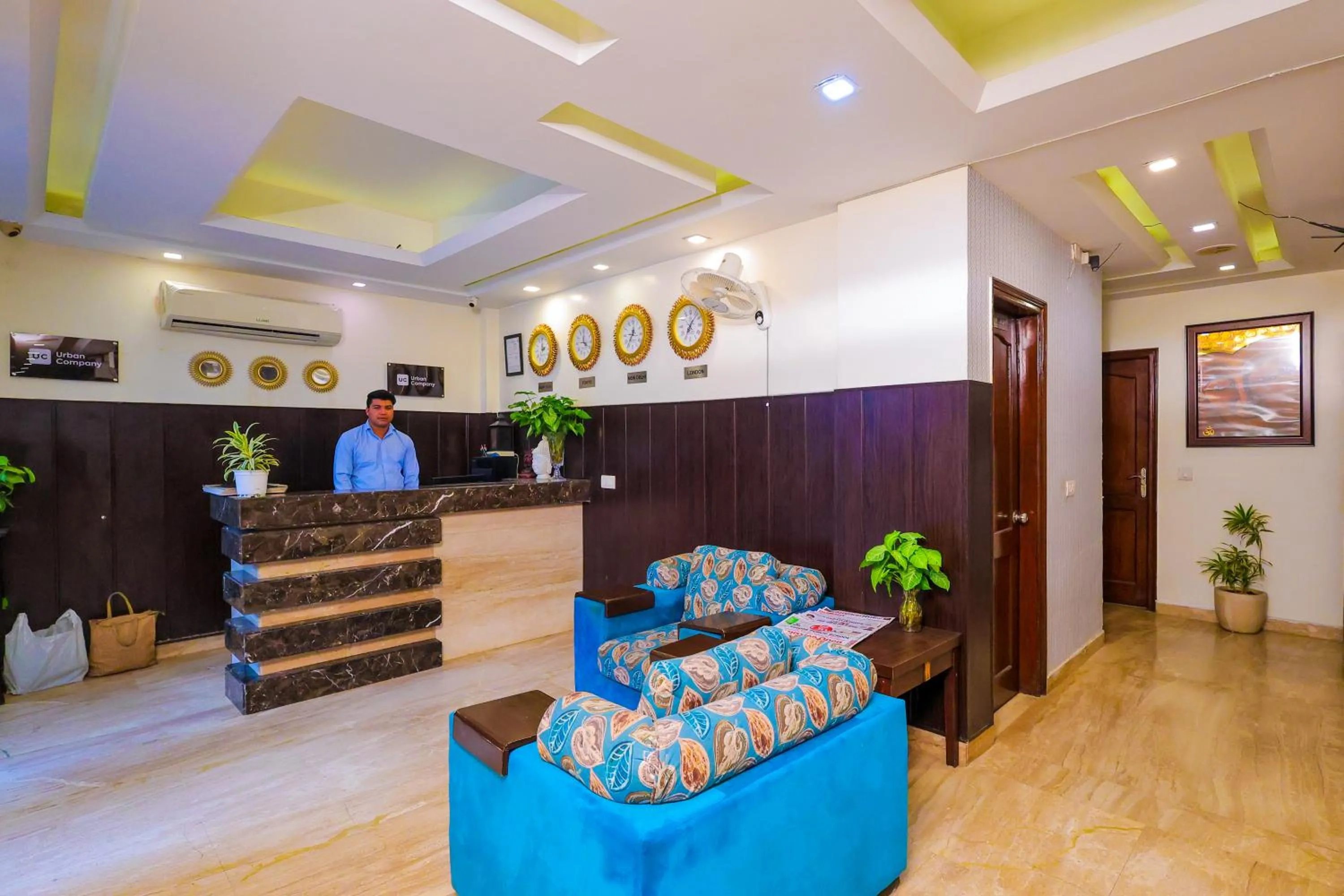 Lobby or reception in Nikko Blue - Boutique Hotel