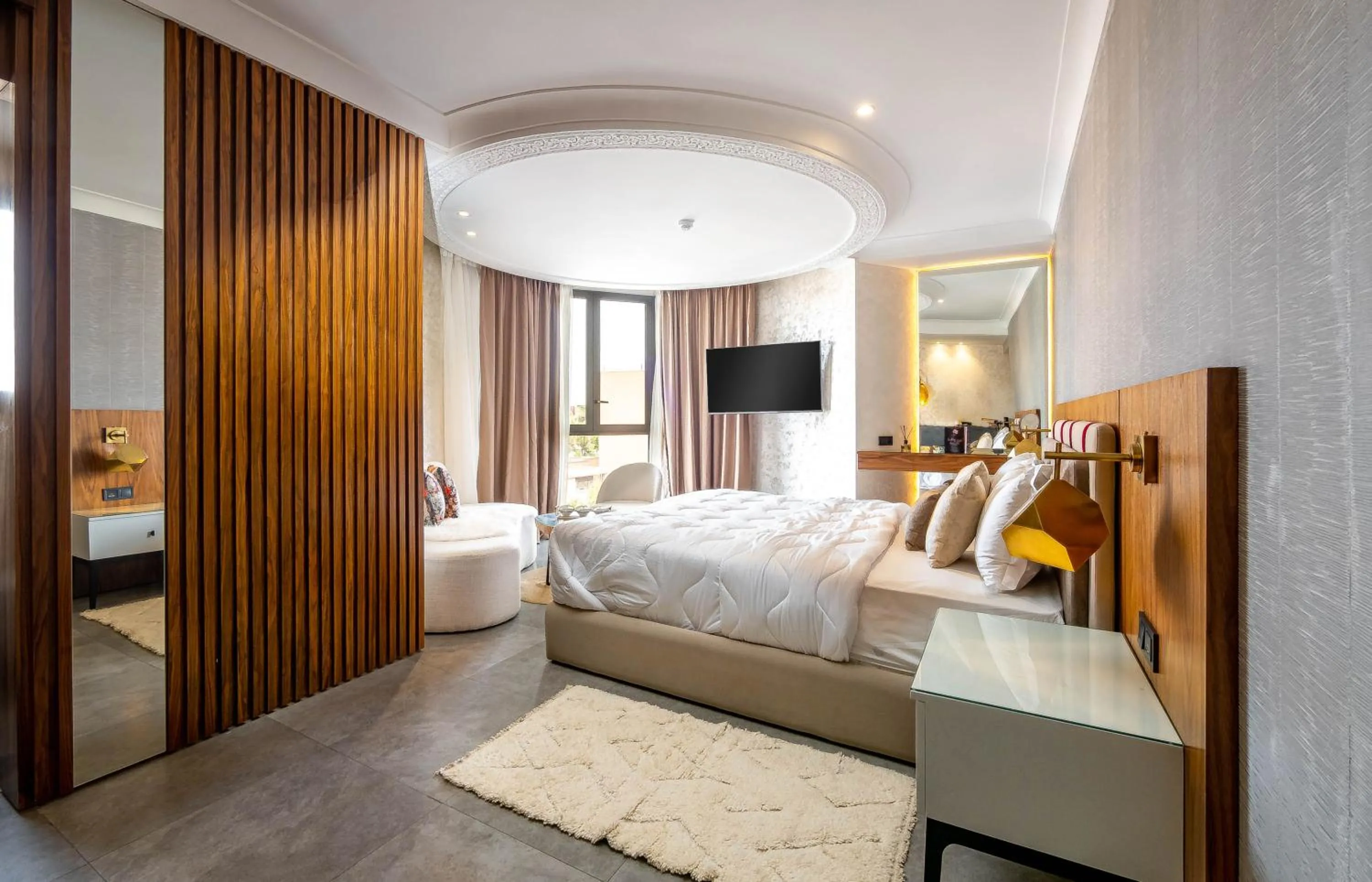 Bed in Fashion Boutique Hotel