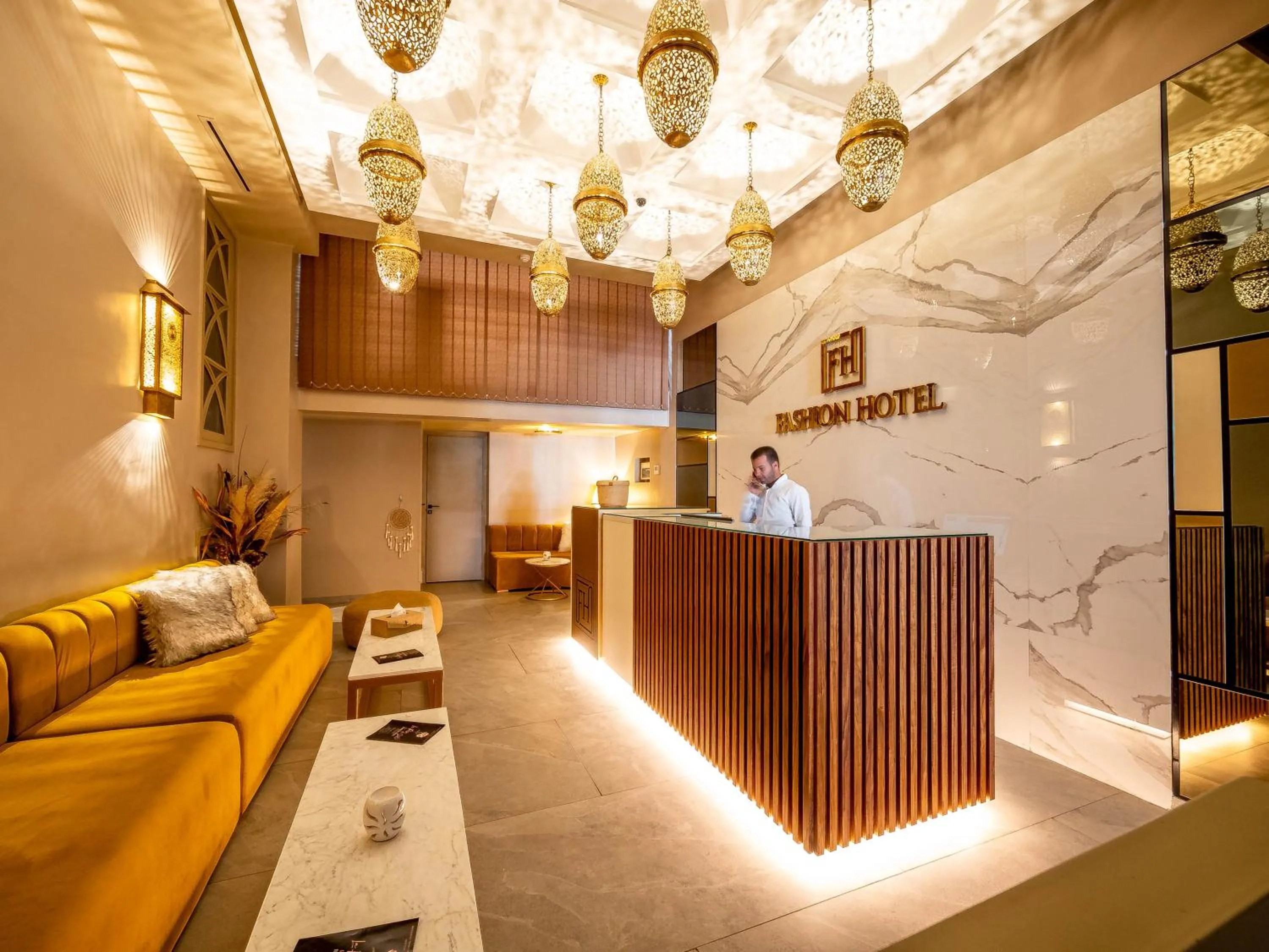 Lobby or reception in Fashion Boutique Hotel