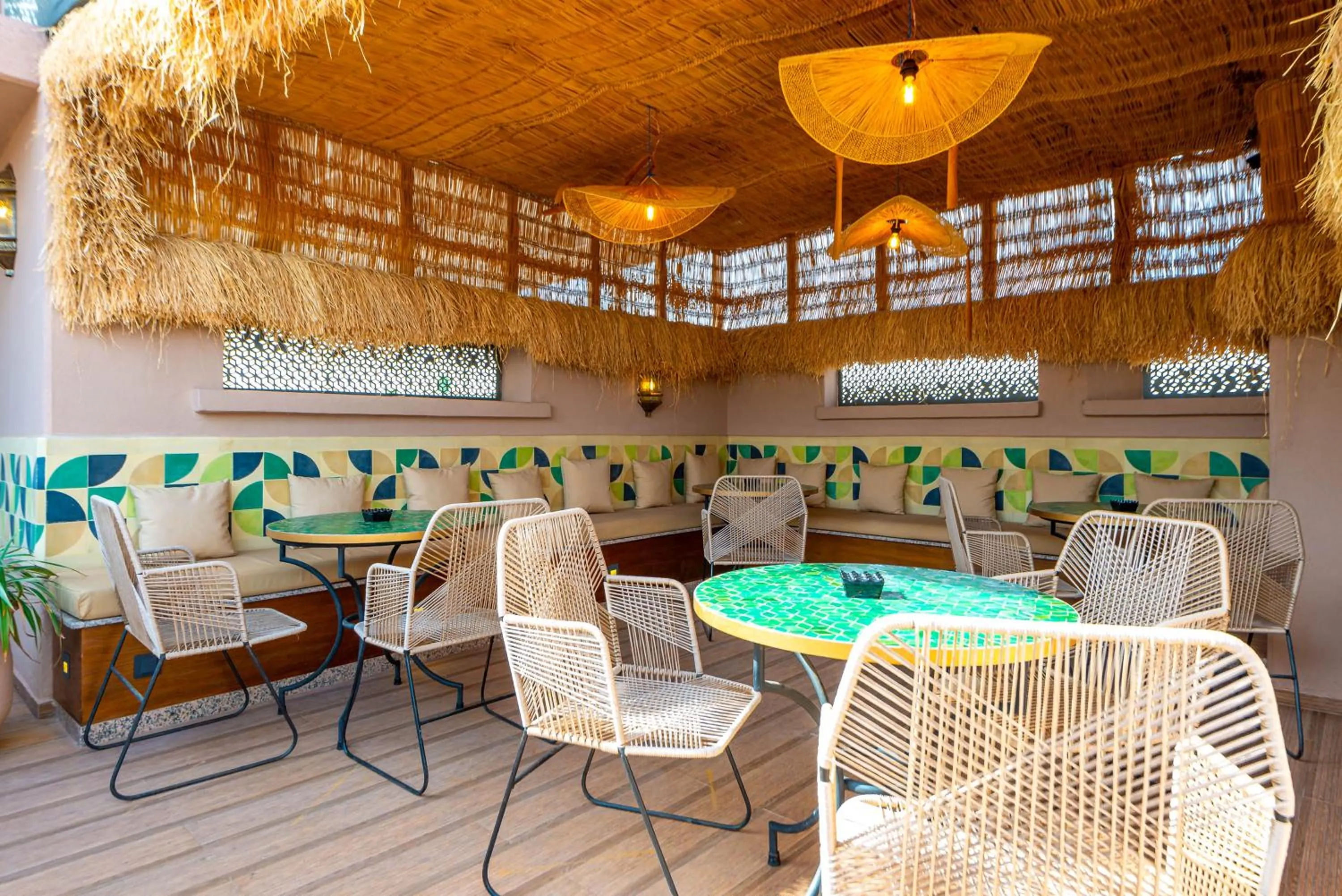 Patio in Fashion Boutique Hotel