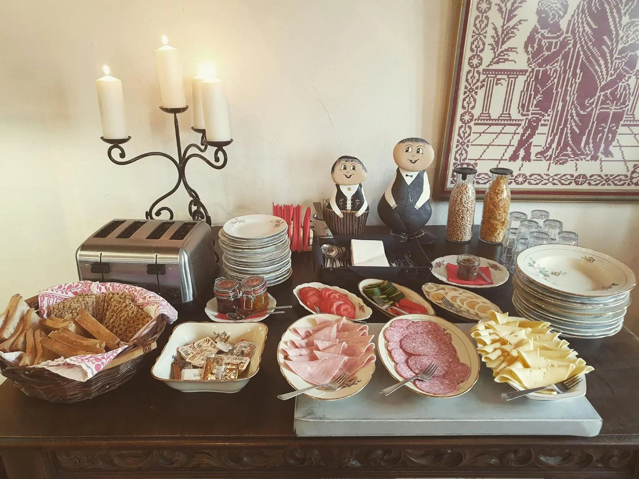 Breakfast in South Iceland Guesthouse