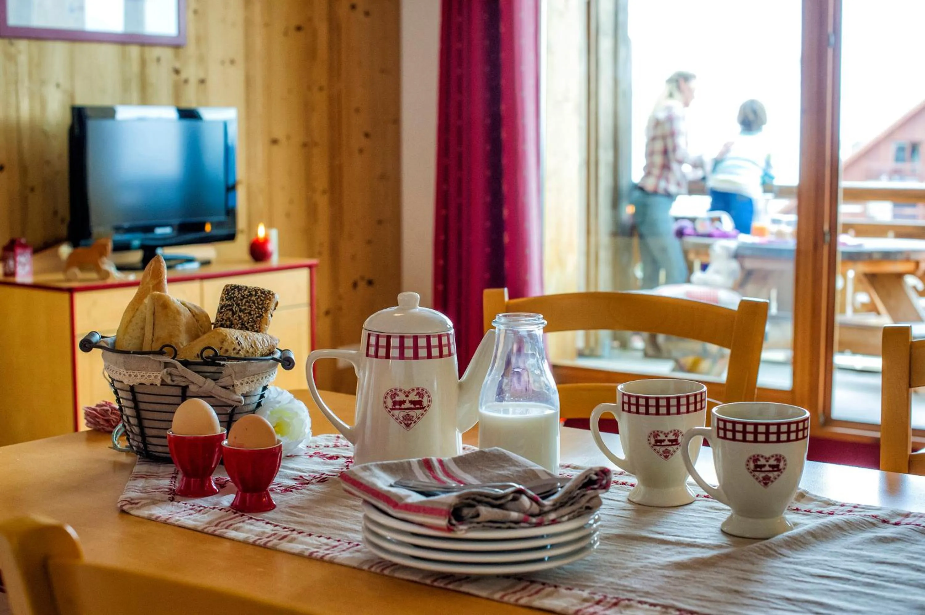 Dining area in Résidence Goélia Les 4 Vallées