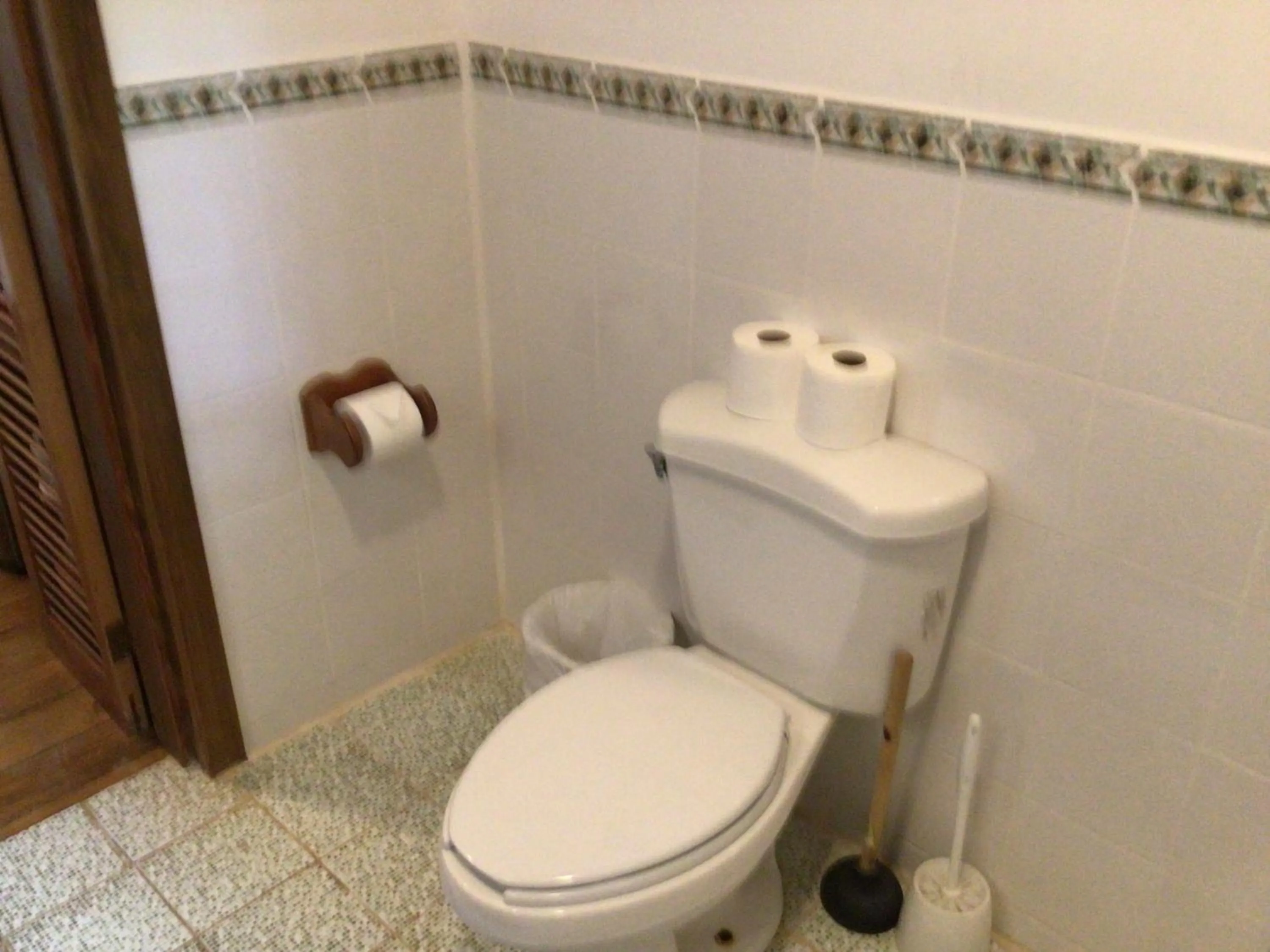 Toilet in Cocolobo Resort