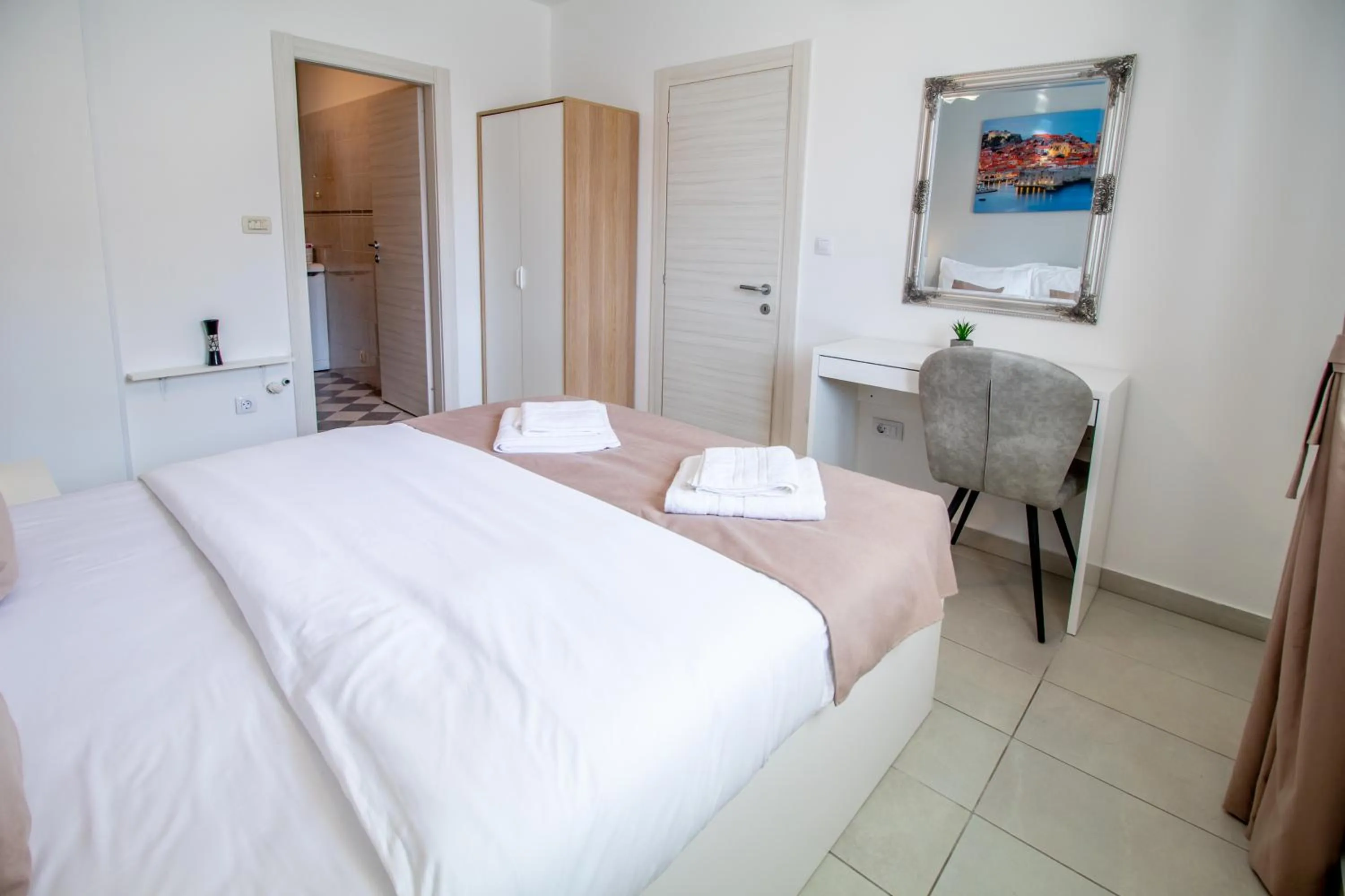 Bed in Apartments Vito