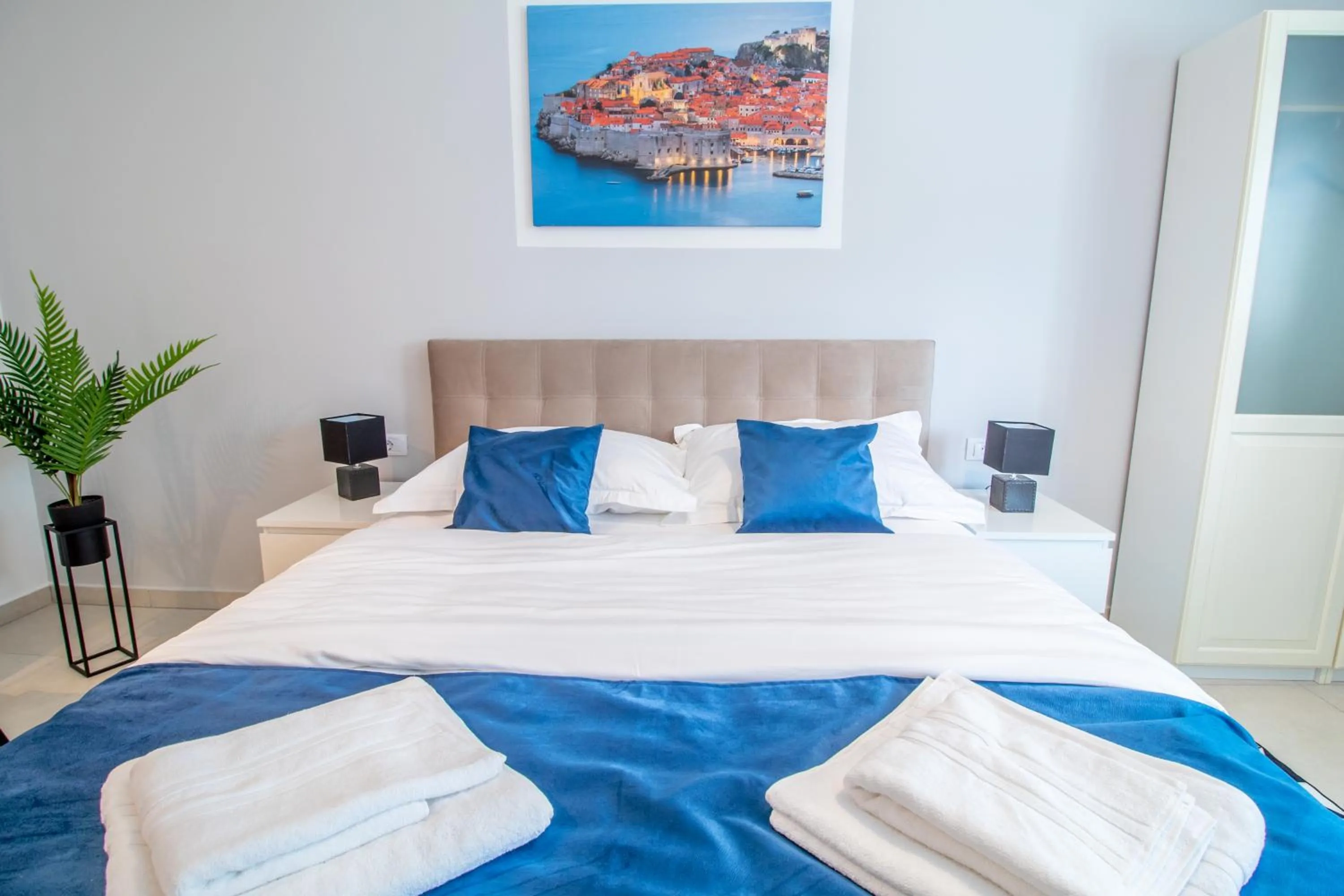 Bed in Apartments Vito