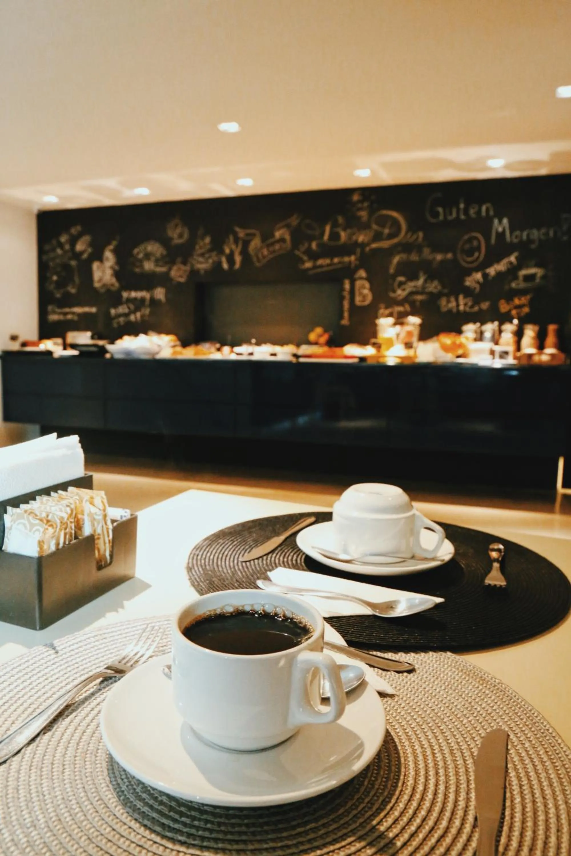 Buffet breakfast in Bê Hotel