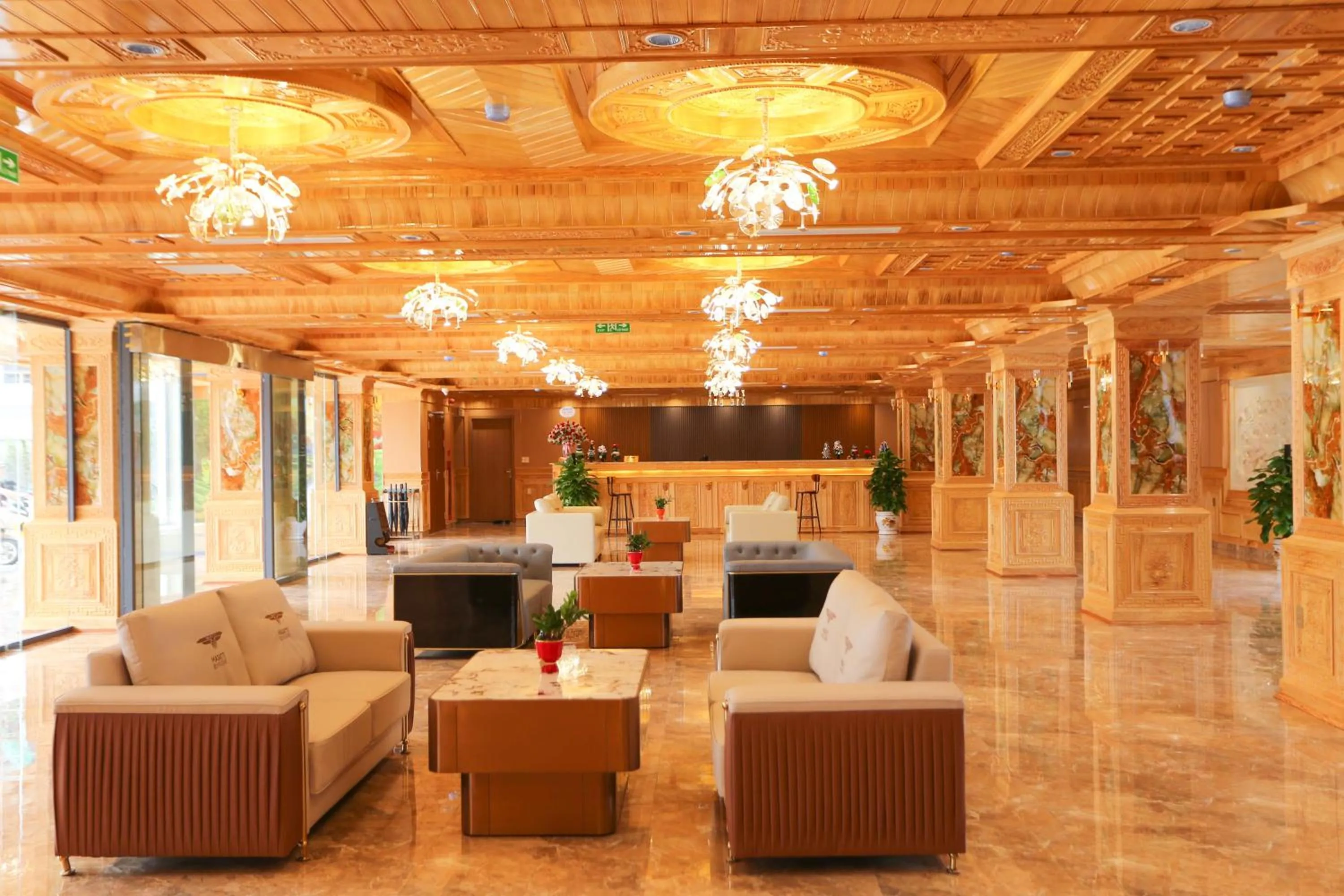 Lobby or reception in Phú Long Tam Kỳ Hotel & Restaurant