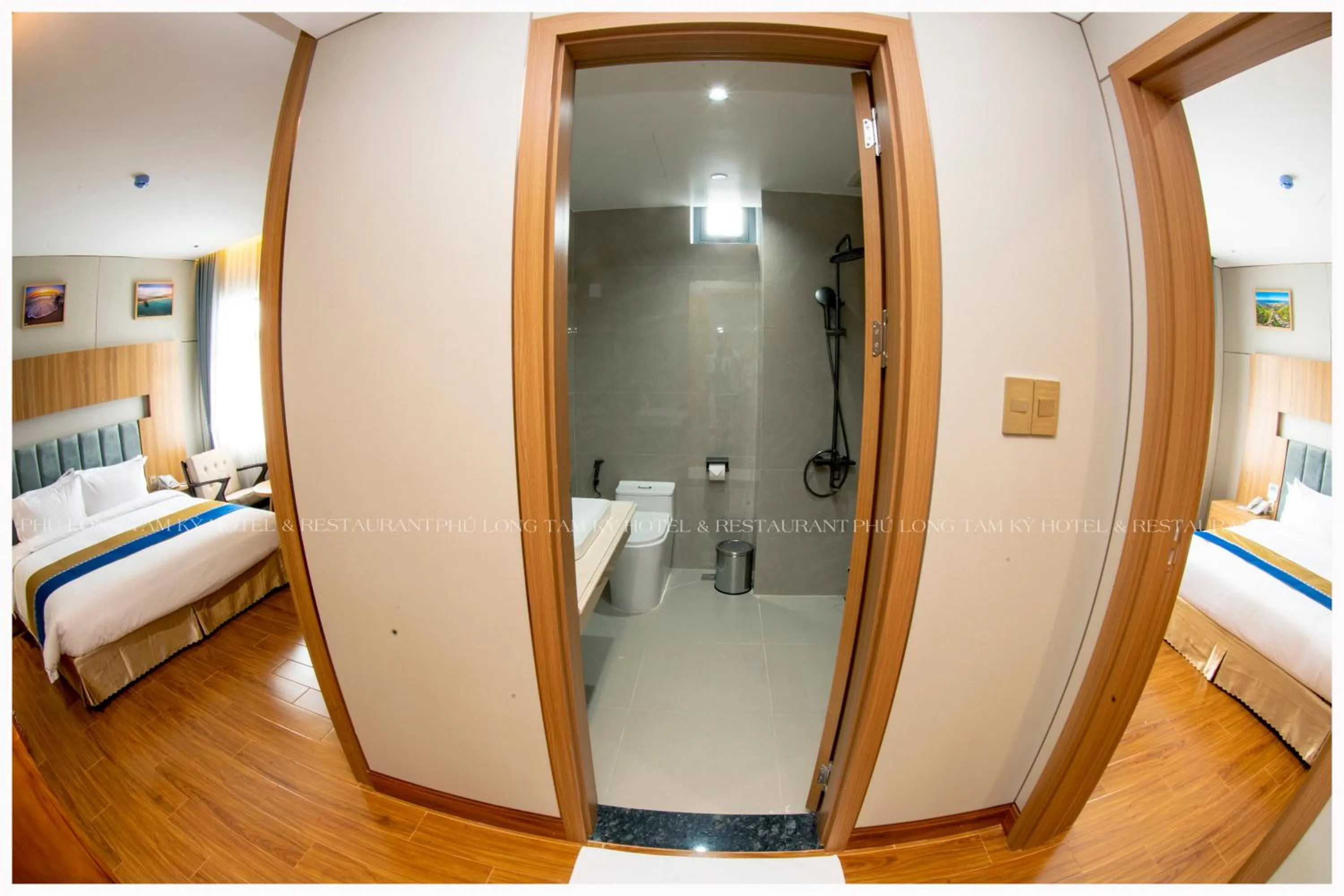 Photo of the whole room, Bed in Phú Long Tam Kỳ Hotel & Restaurant