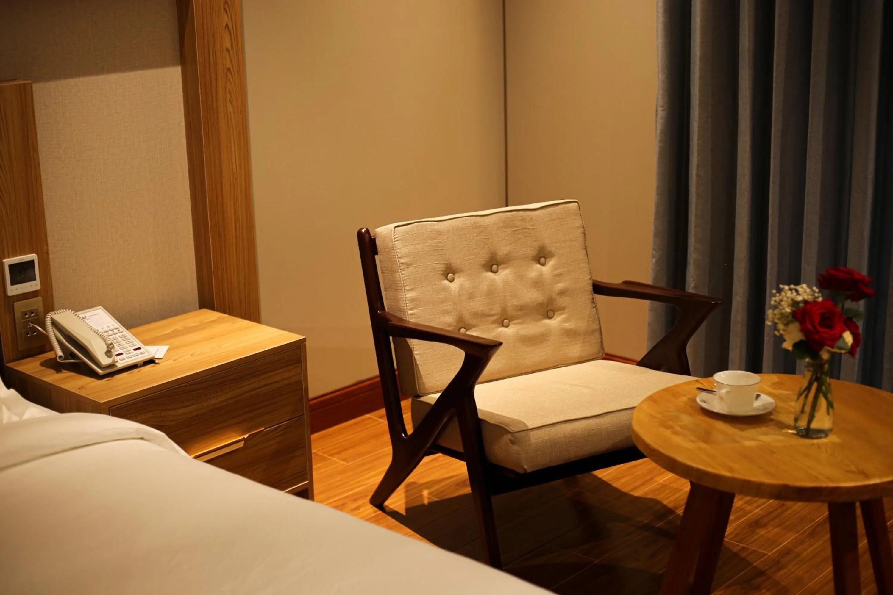 Seating area, Bed in Phú Long Tam Kỳ Hotel & Restaurant