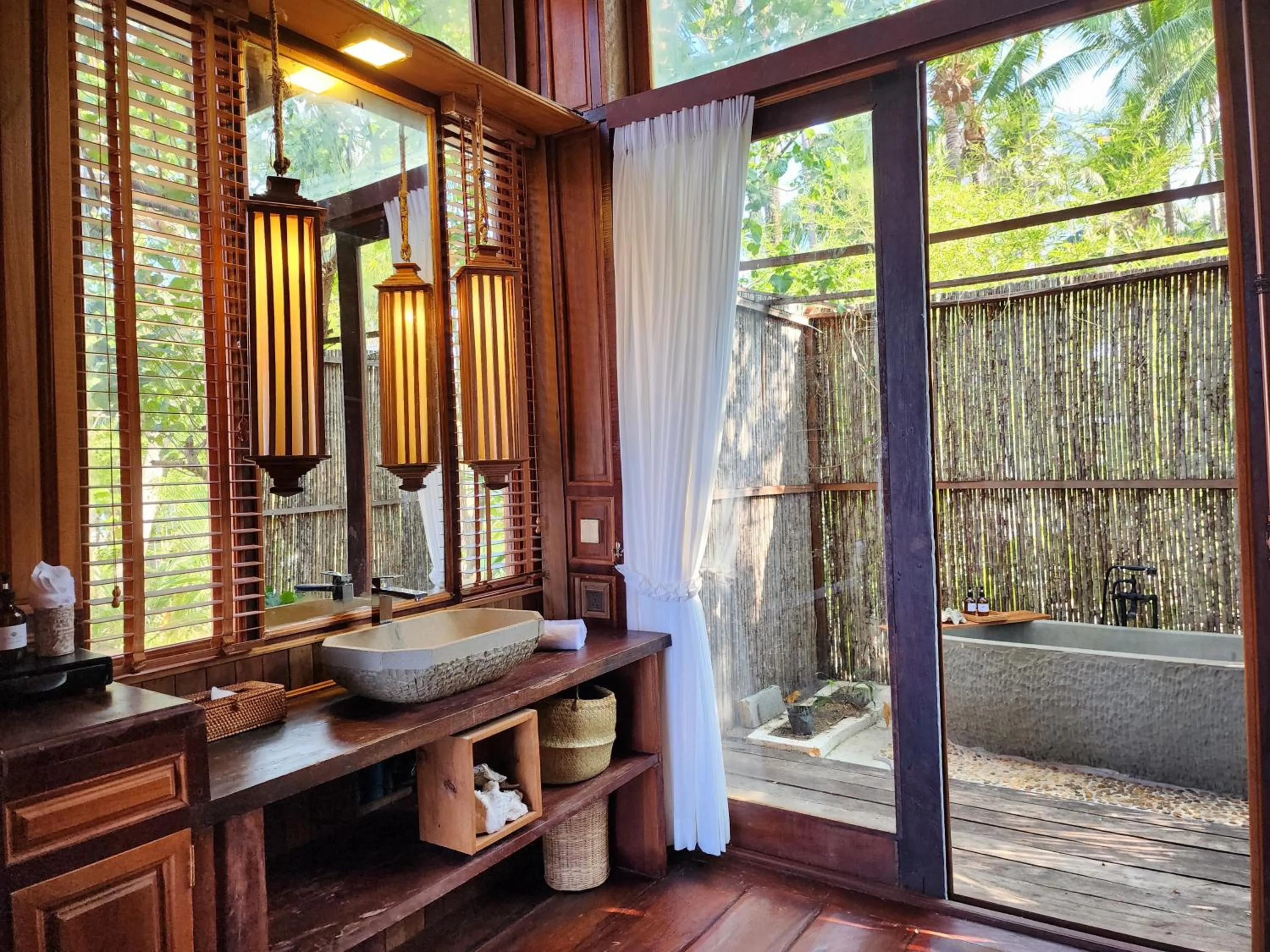 Bathroom in Full Moon Island Resort