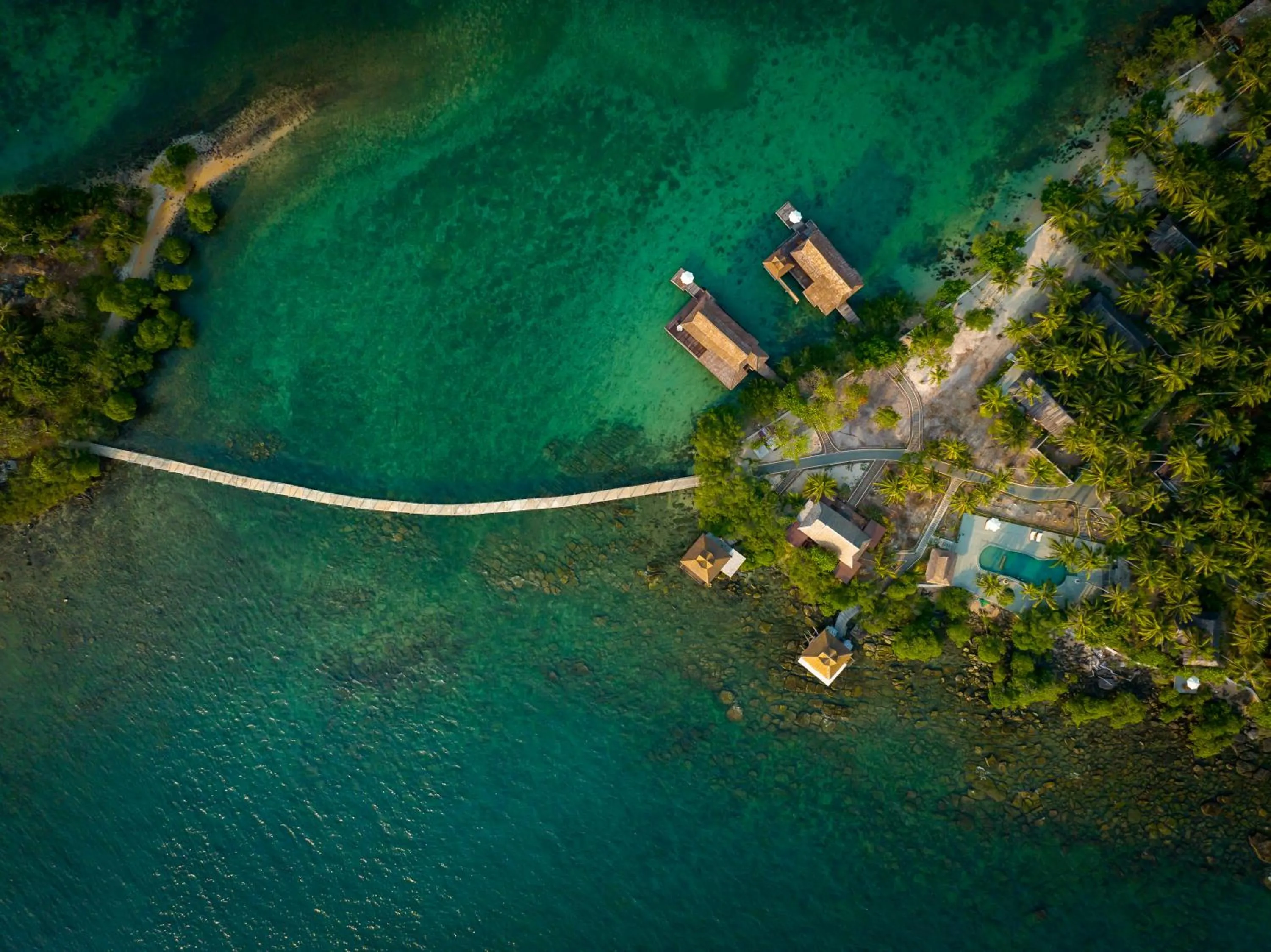 Bird's eye view in Full Moon Island Resort