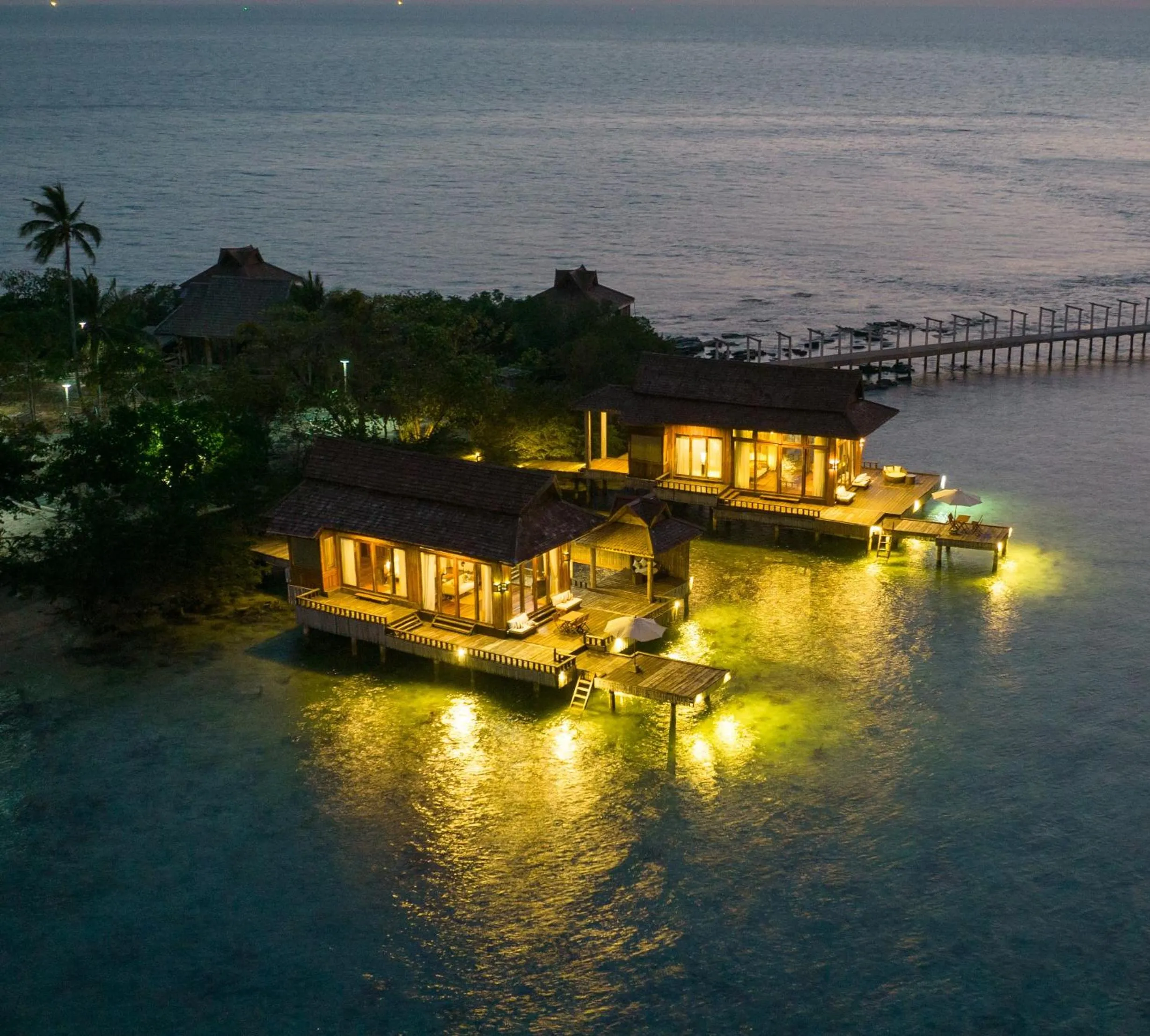 Bird's eye view in Full Moon Island Resort