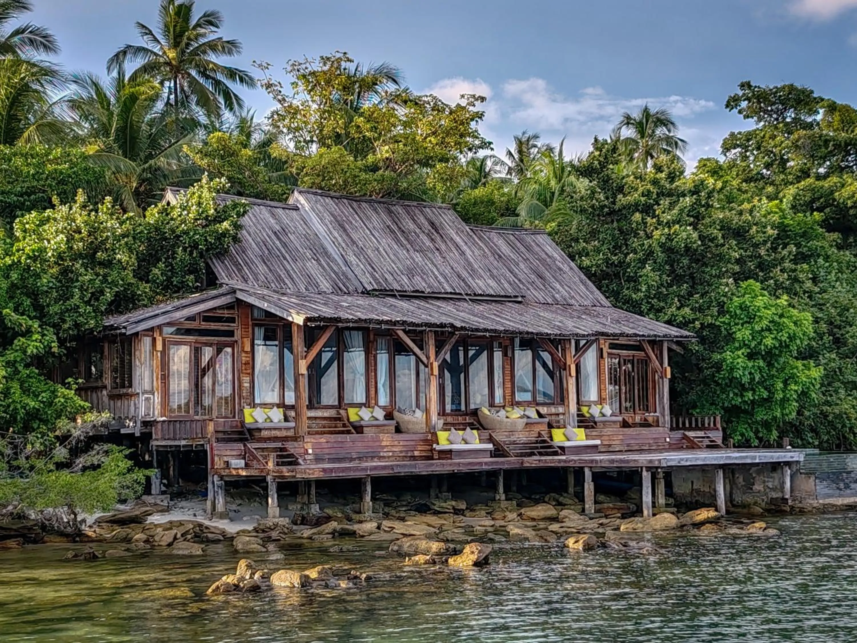 Property building in Full Moon Island Resort