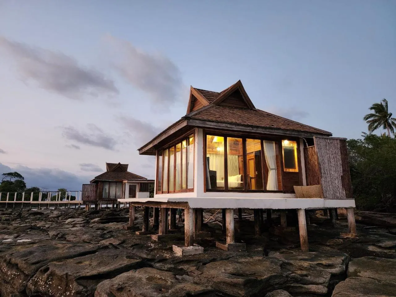 Property building in Full Moon Island Resort