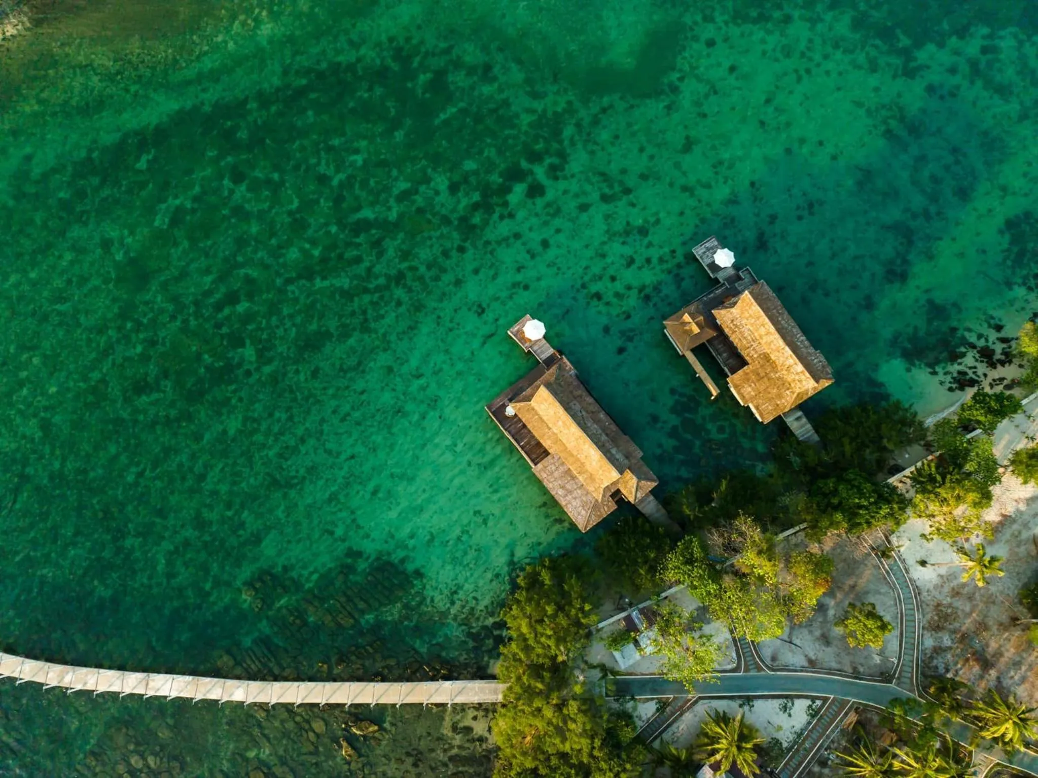Bird's eye view in Full Moon Island Resort