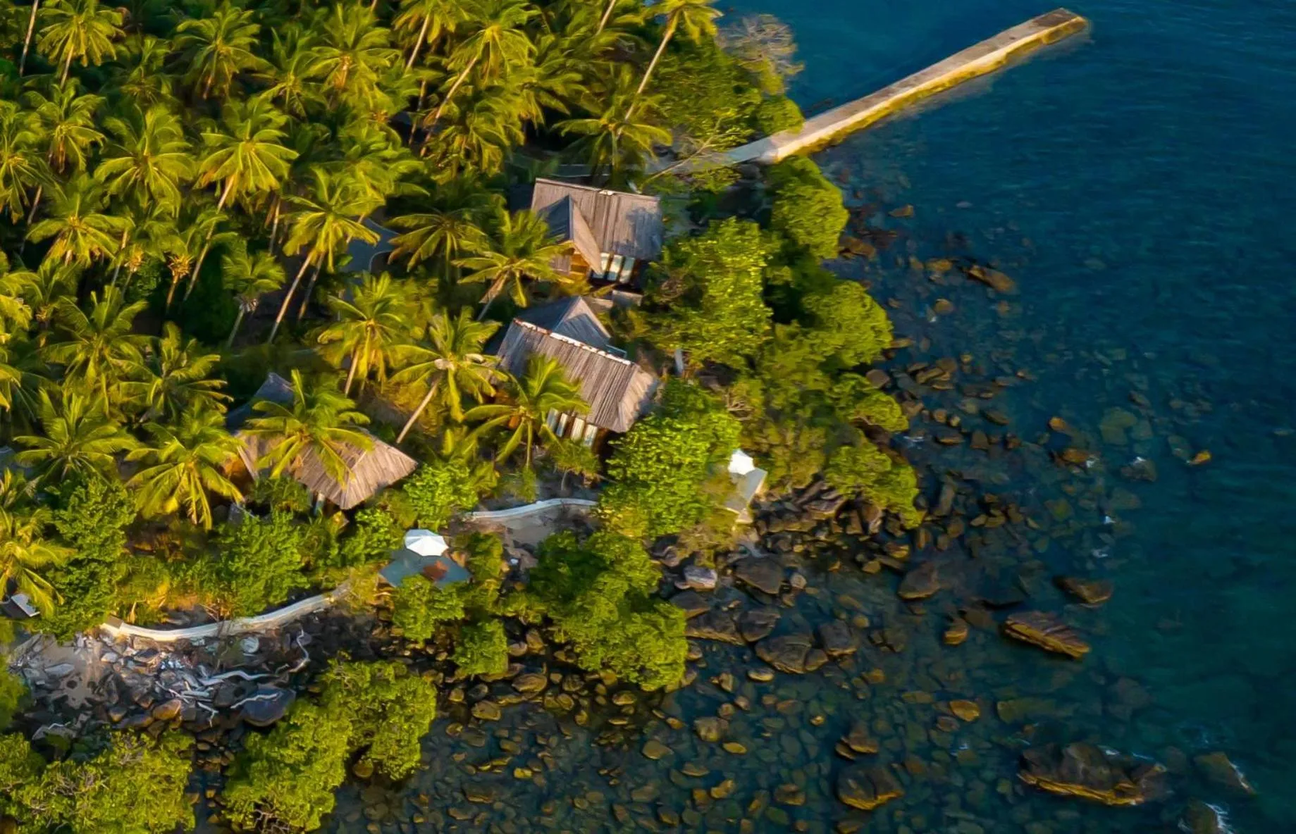 Natural landscape in Full Moon Island Resort