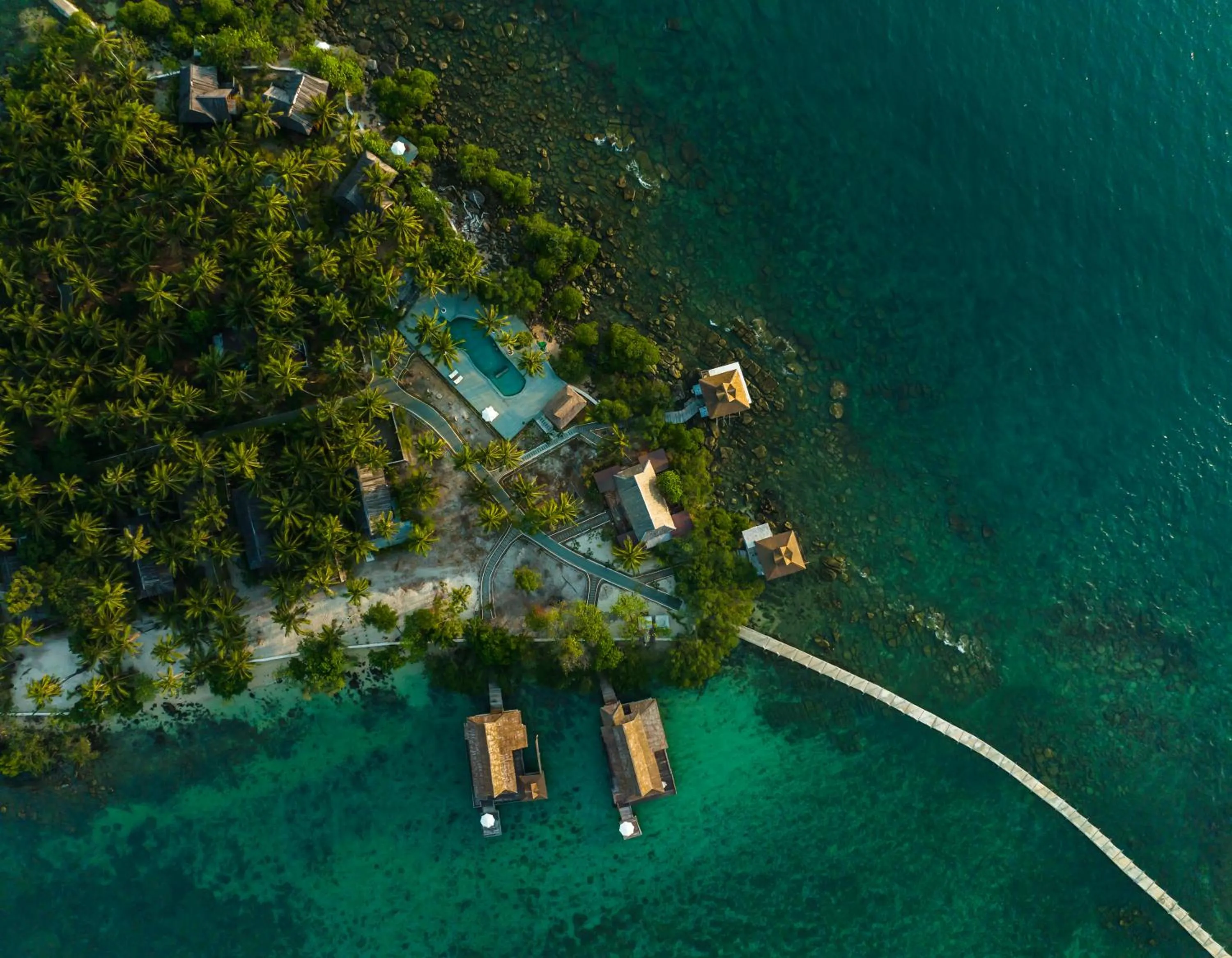 Bird's eye view in Full Moon Island Resort