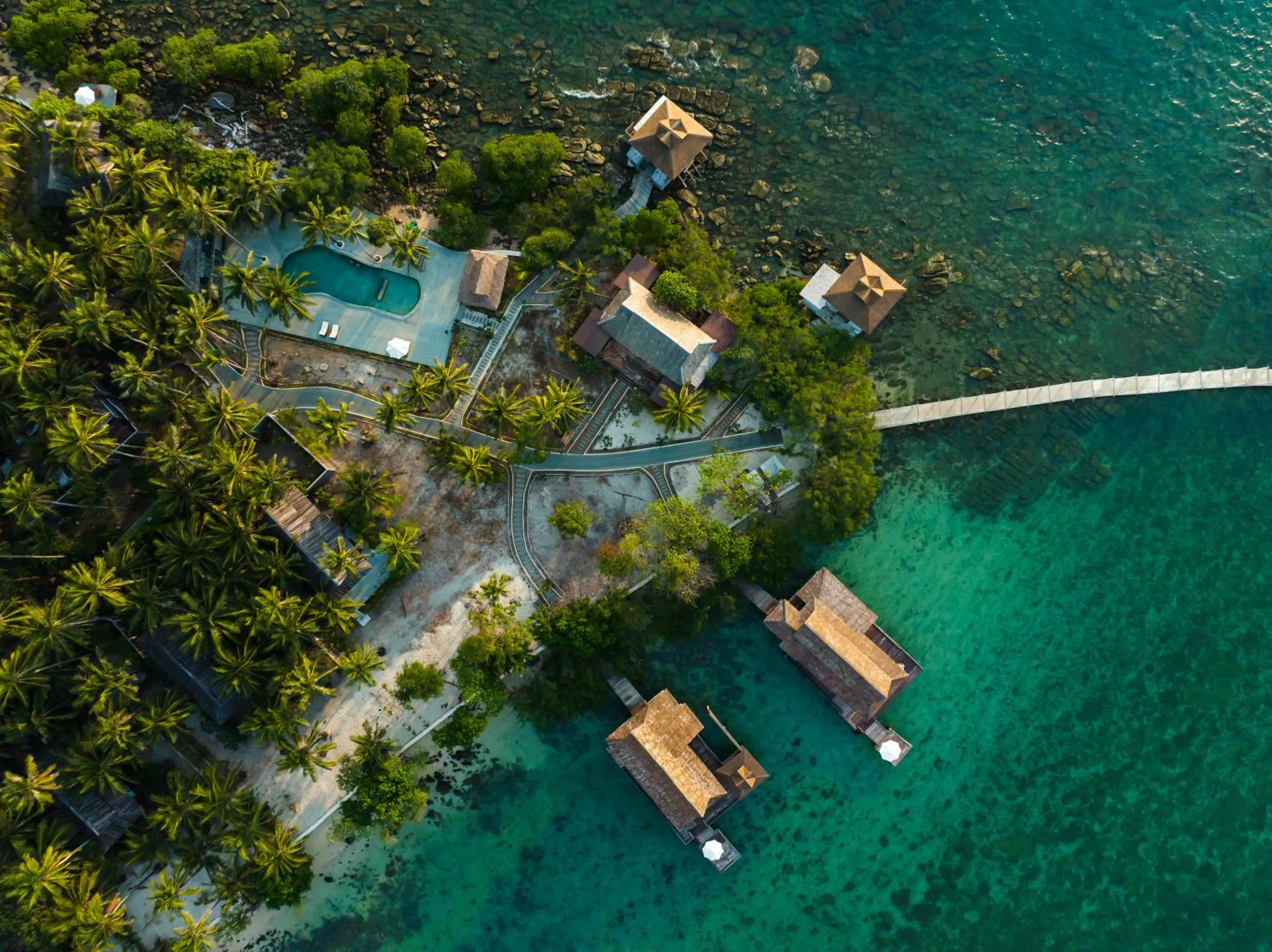Bird's eye view in Full Moon Island Resort