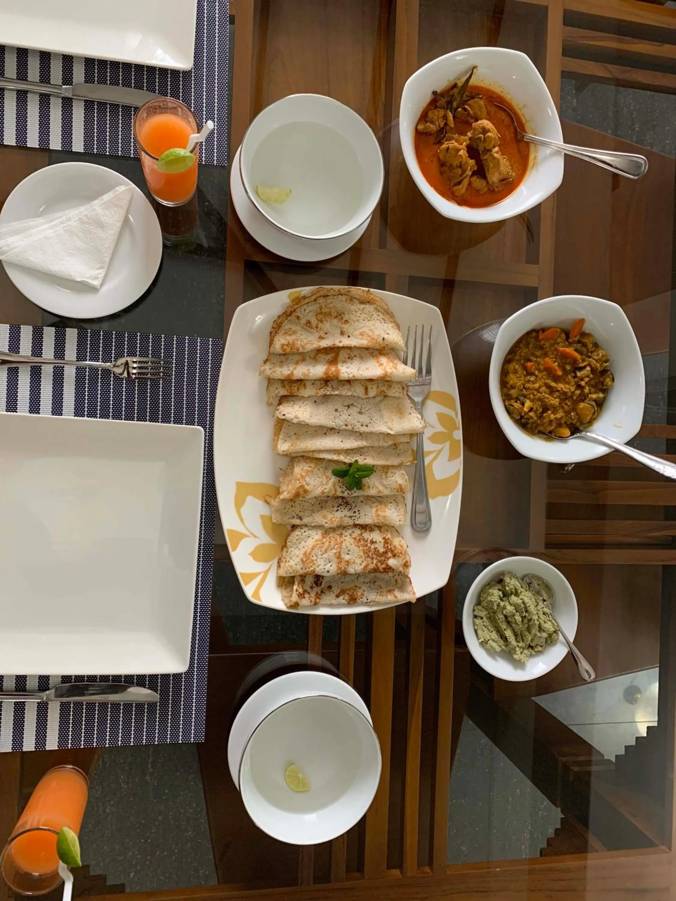 Breakfast in Aaradhya Nuwara Eliya