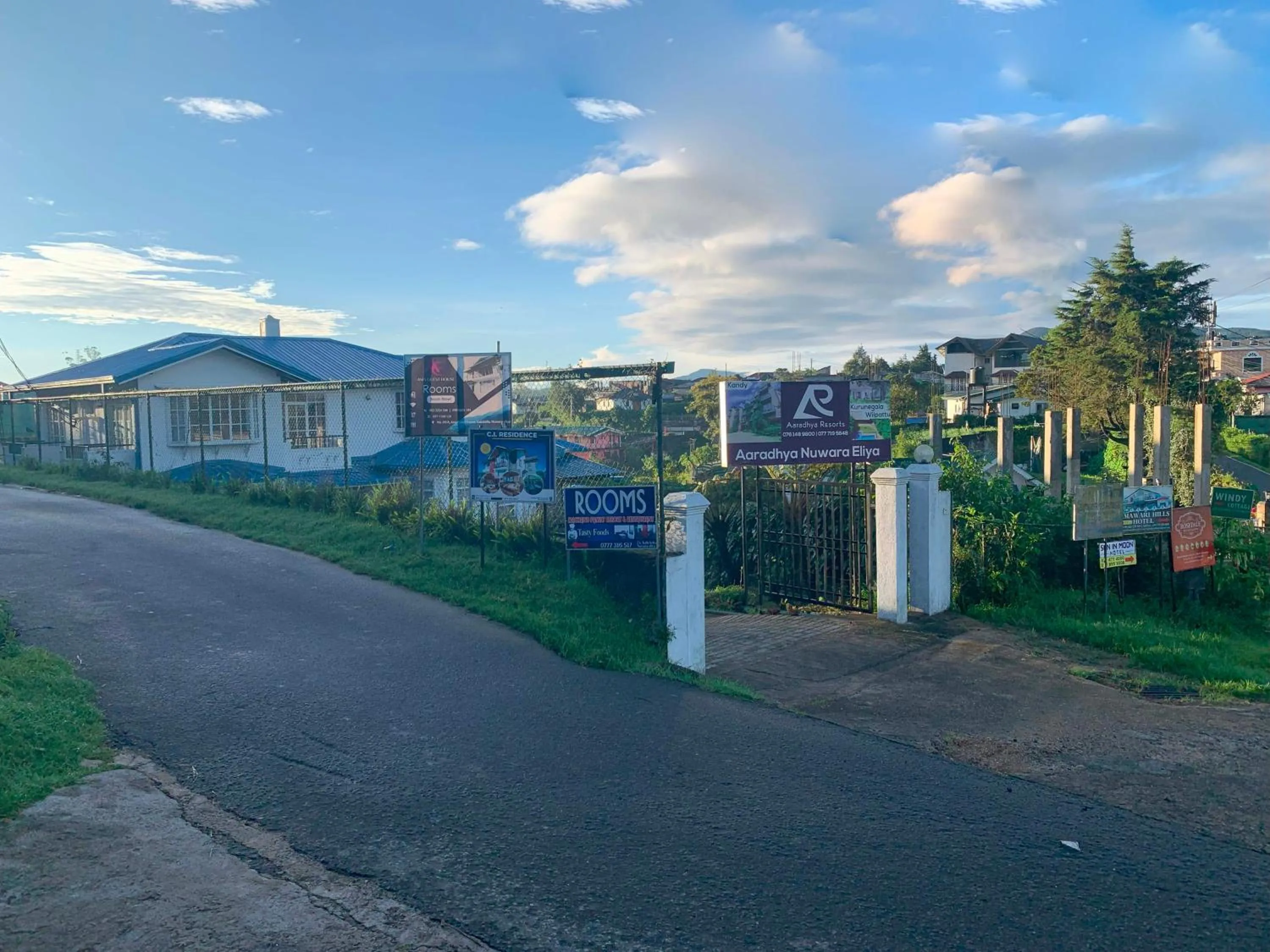 Facade/entrance in Aaradhya Nuwara Eliya