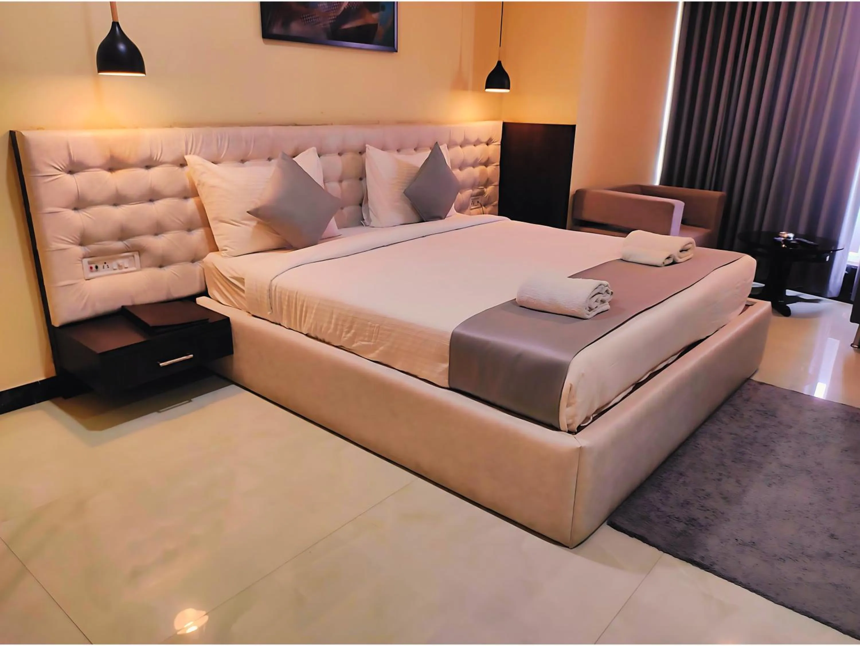 Bed in HOTEL PAPILIO