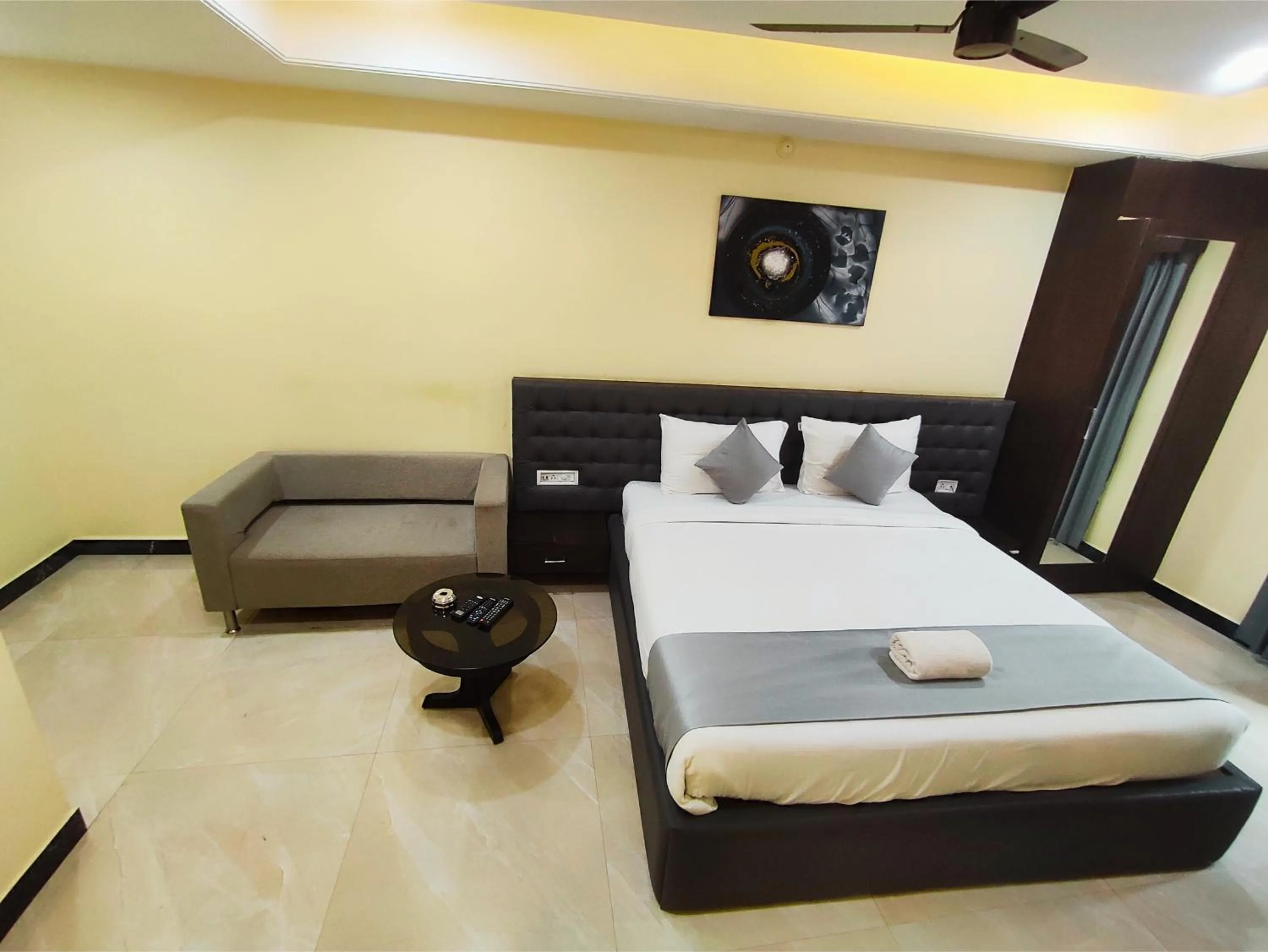 Bed in HOTEL PAPILIO