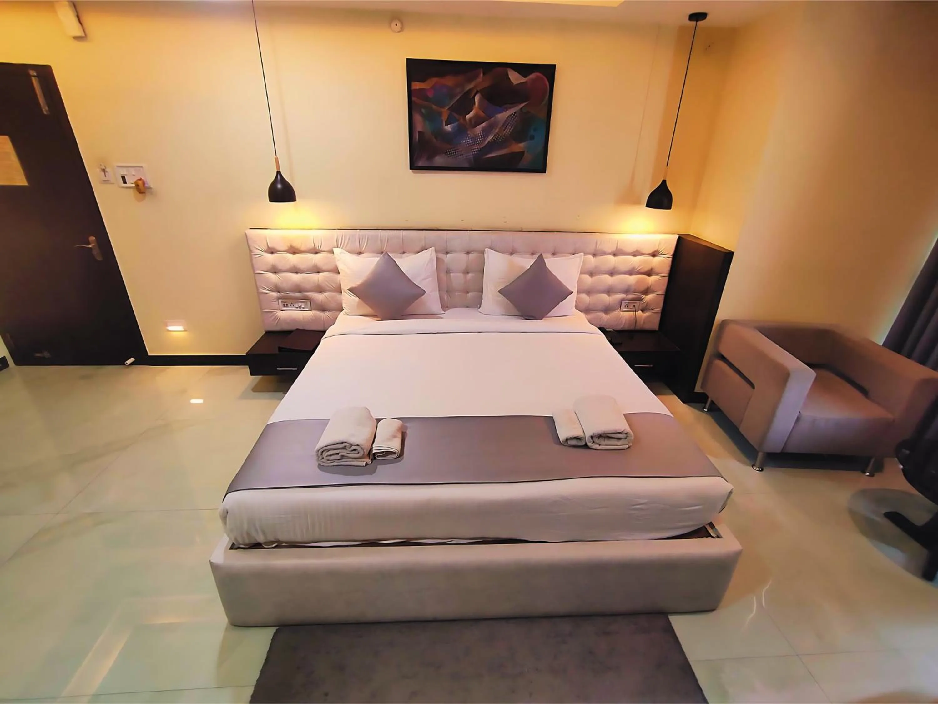 Bed in HOTEL PAPILIO