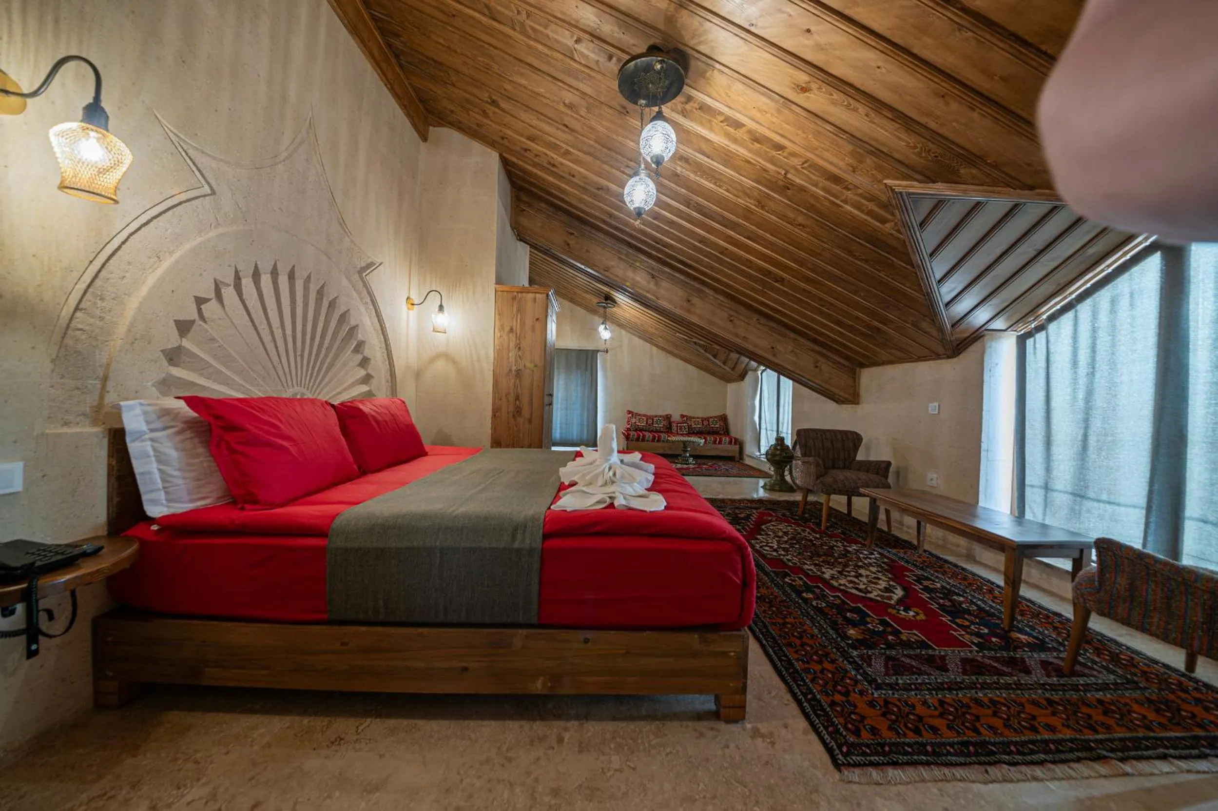 Bed in Remus Romulus Cappadocia