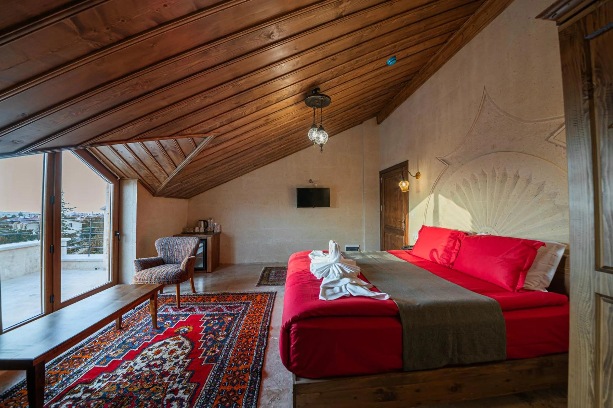 Bed in Remus Romulus Cappadocia