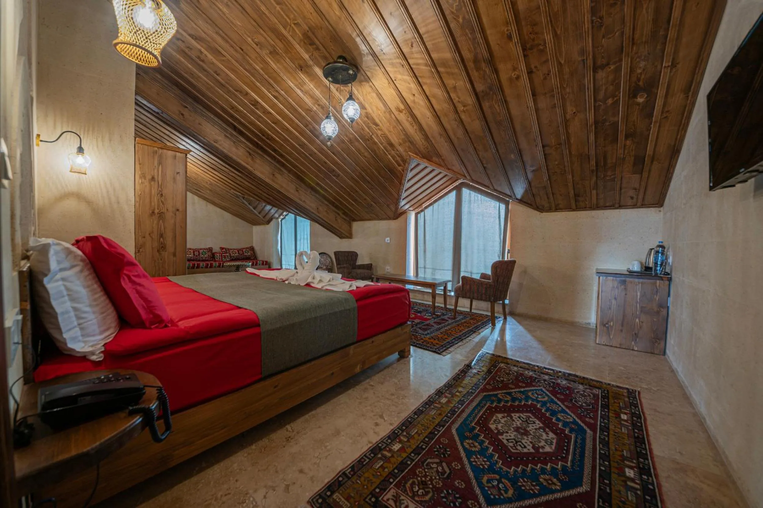 Bed in Remus Romulus Cappadocia