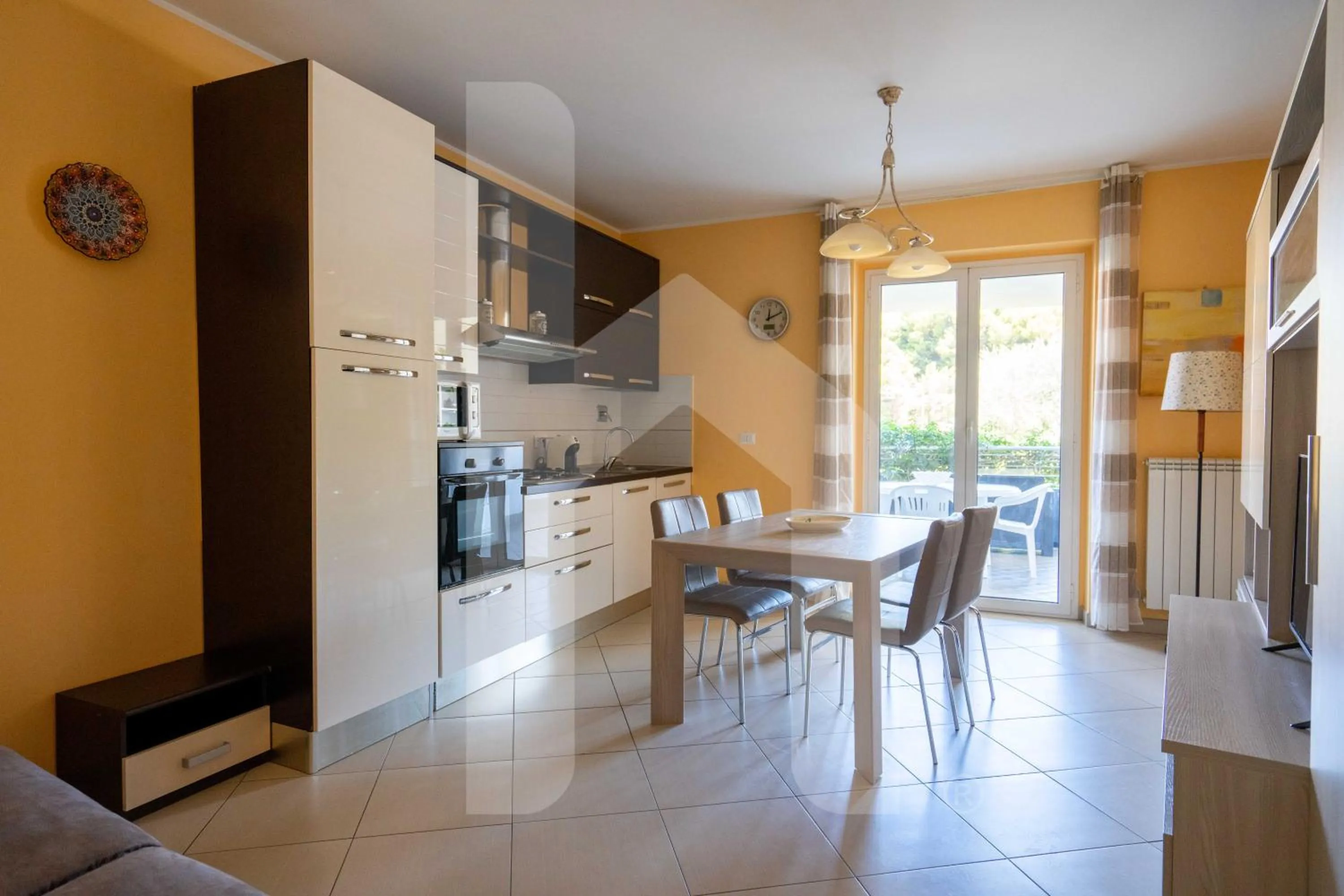 Kitchen or kitchenette in Homiday - Residence Mykonos