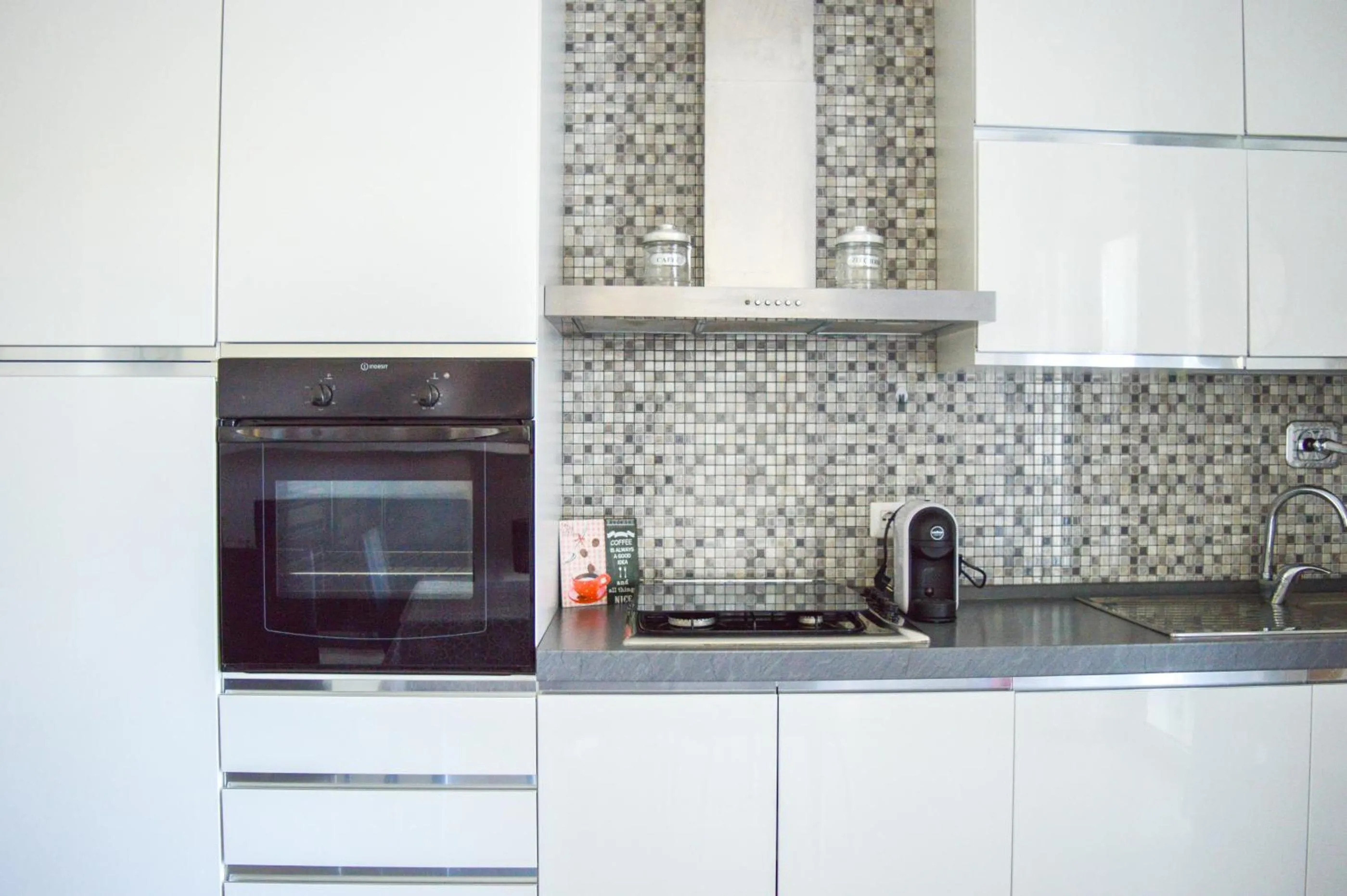 Kitchen or kitchenette in Homiday - Residence Mykonos