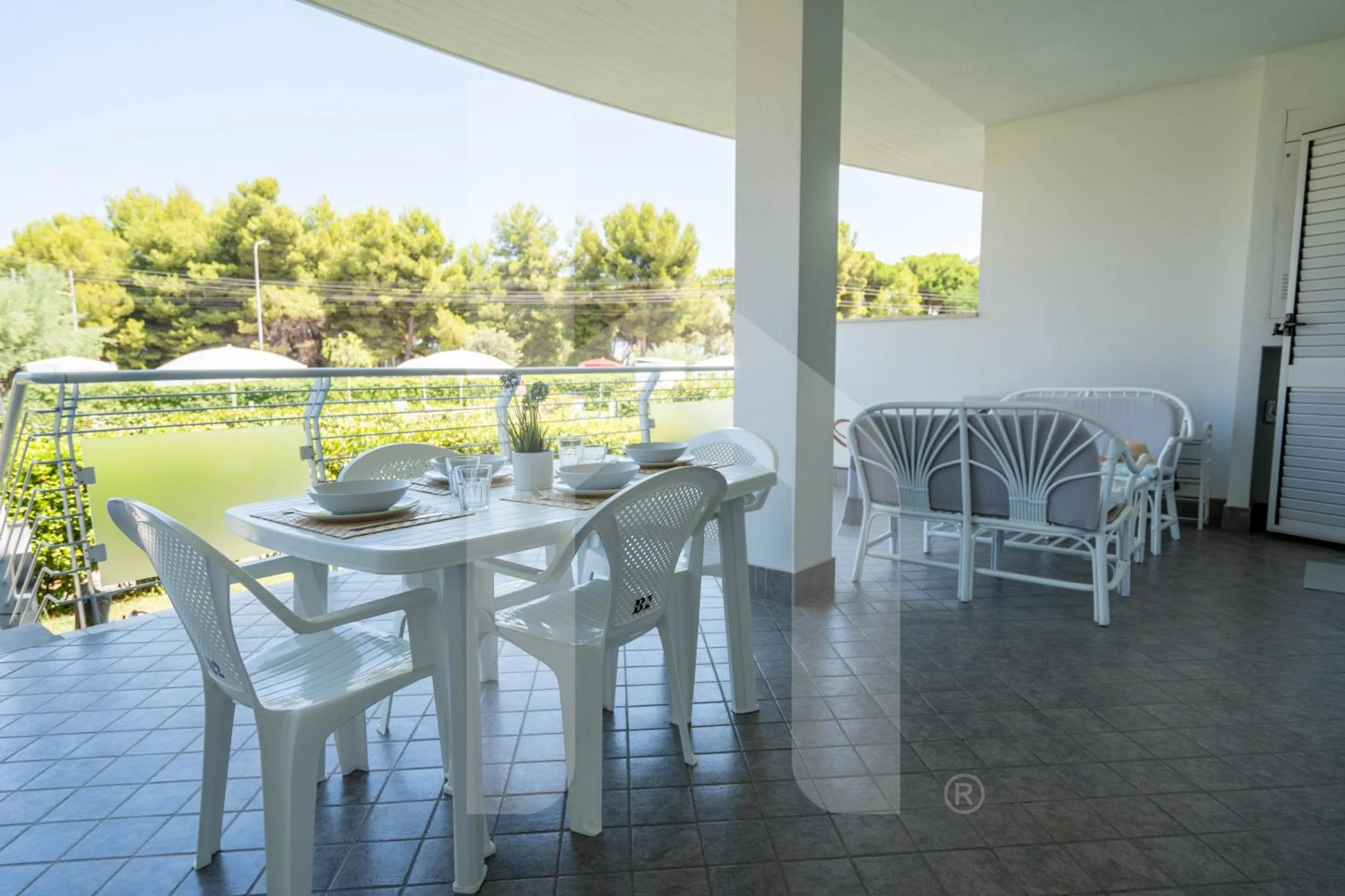 Patio in Homiday - Residence Mykonos