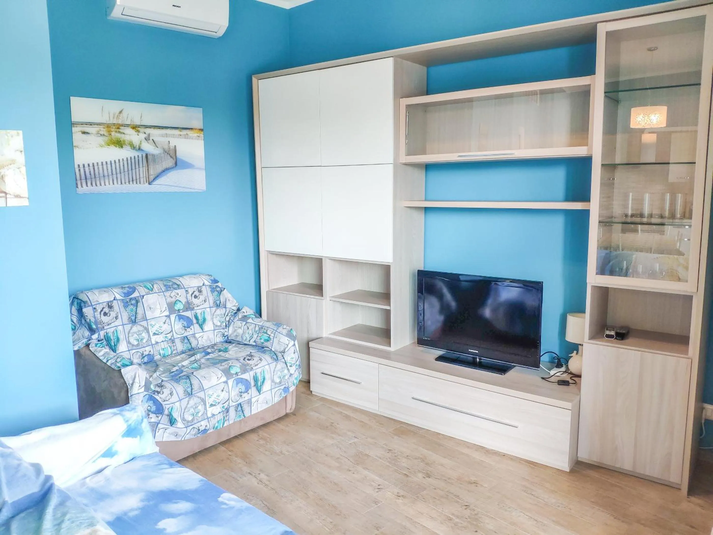 Living room in Homiday - Residence Mykonos