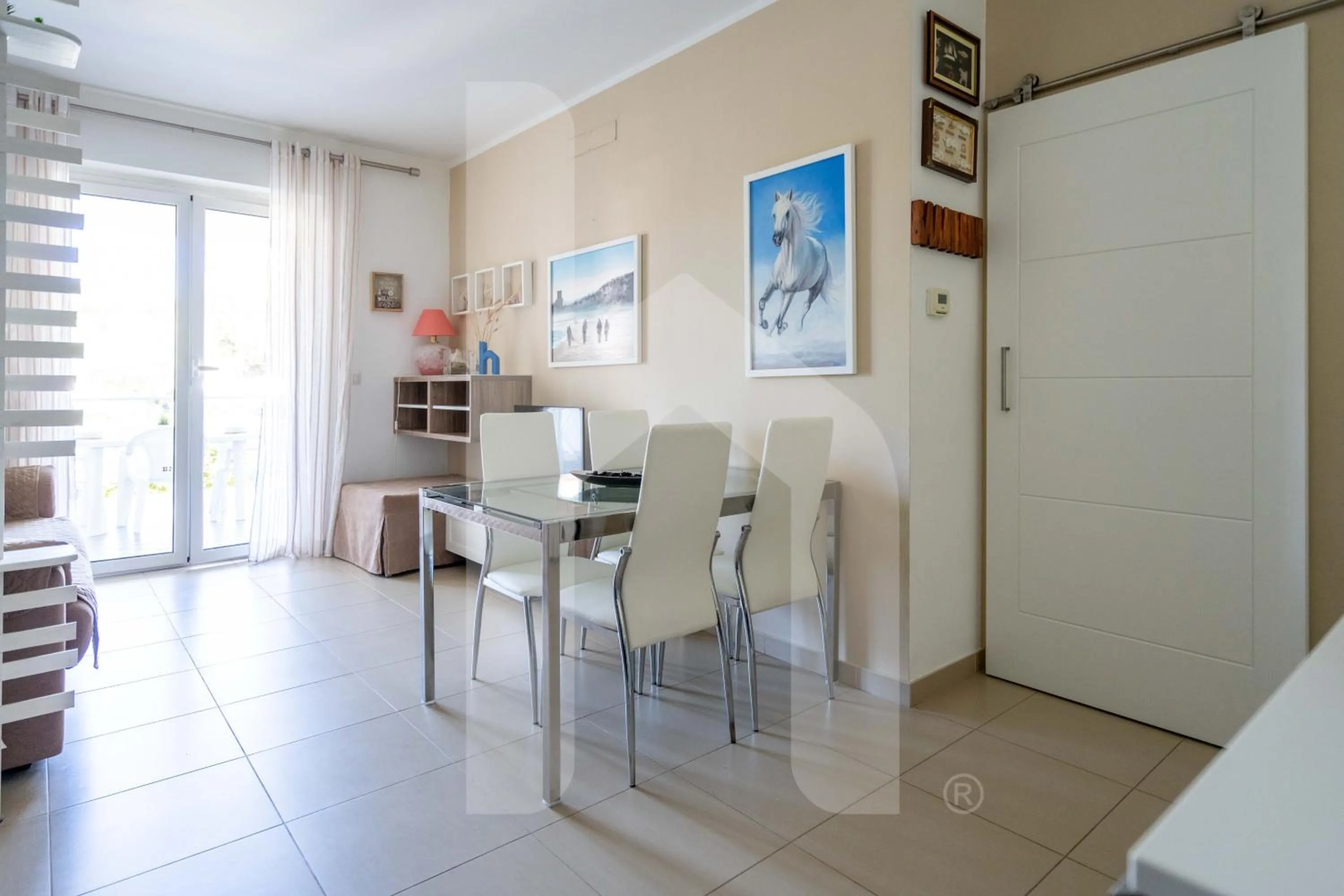 Living room in Homiday - Residence Mykonos