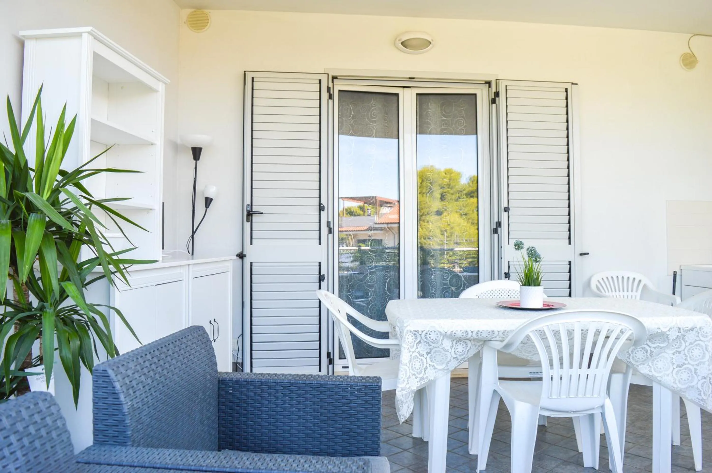Balcony/Terrace in Homiday - Residence Mykonos