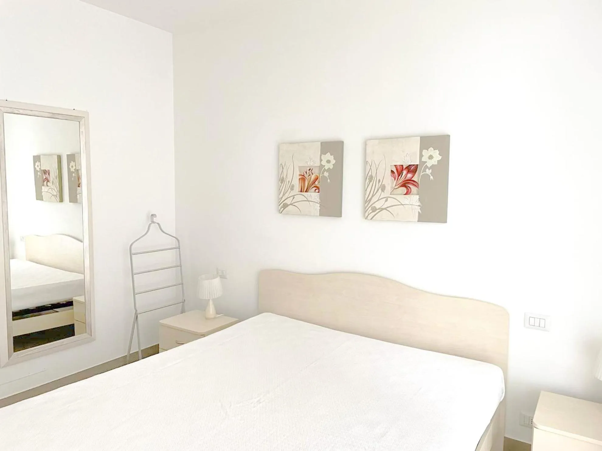 Bedroom, Bed in Homiday - Residence Mykonos