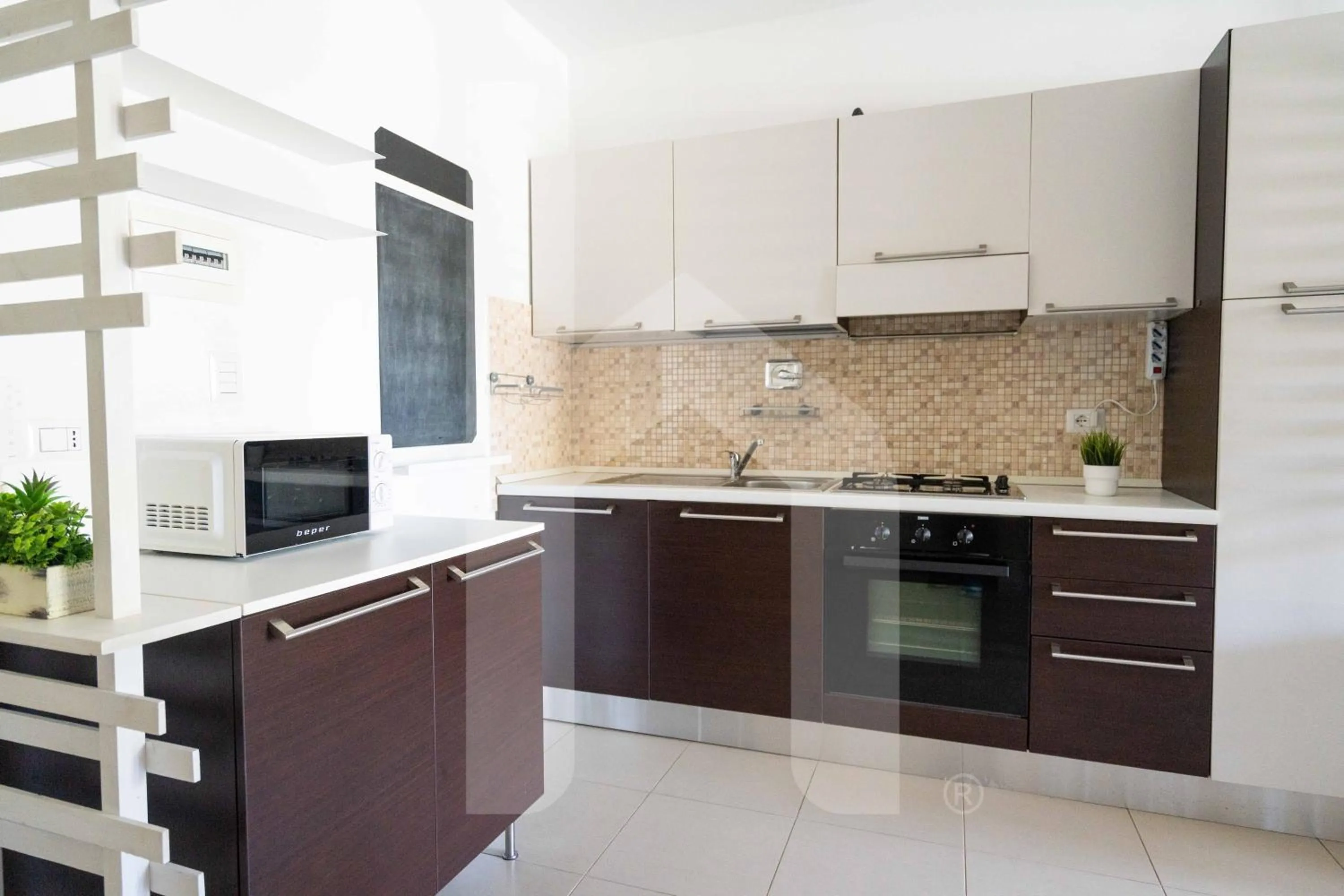 Kitchen or kitchenette in Homiday - Residence Mykonos