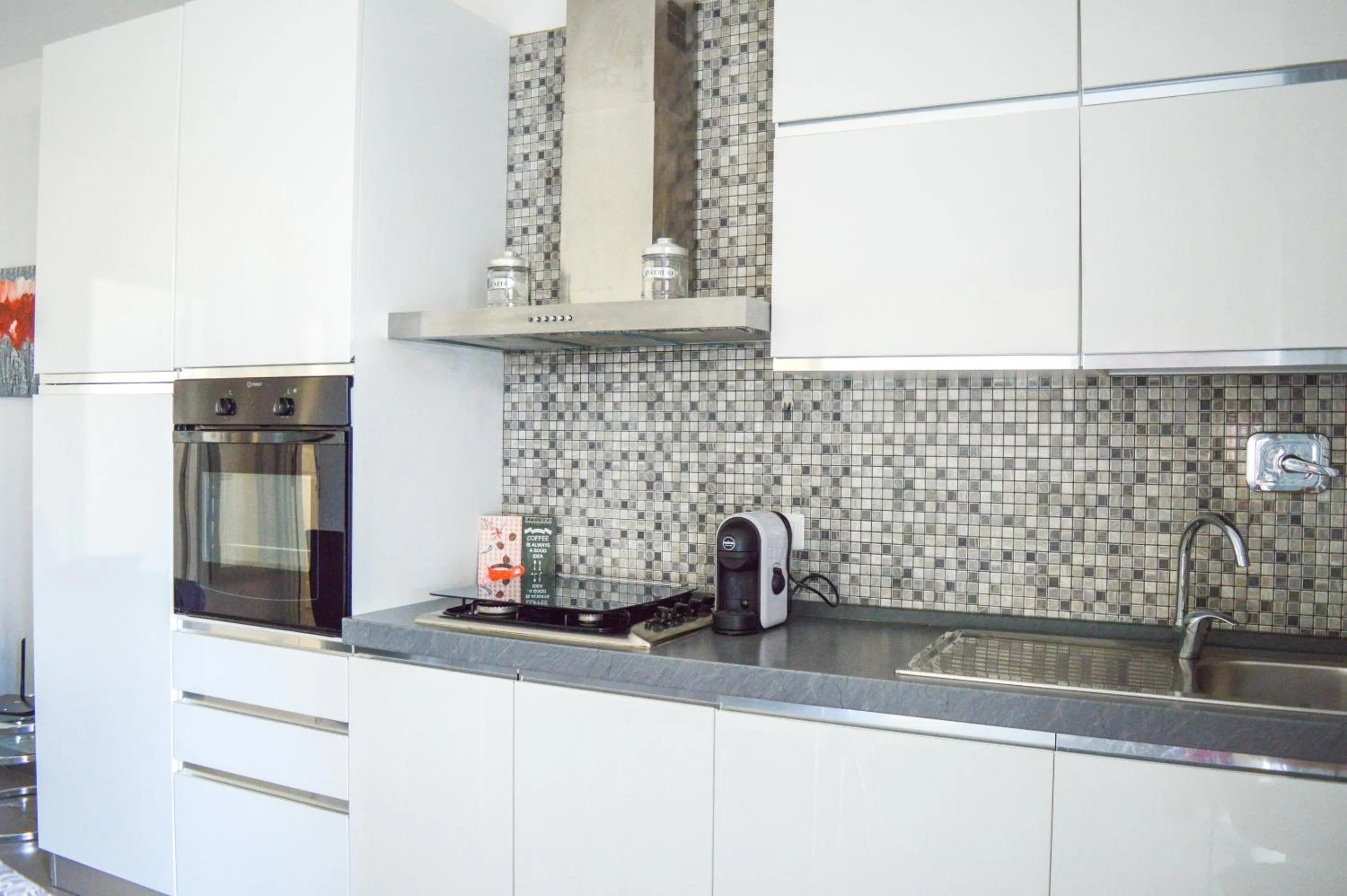 Kitchen or kitchenette in Homiday - Residence Mykonos