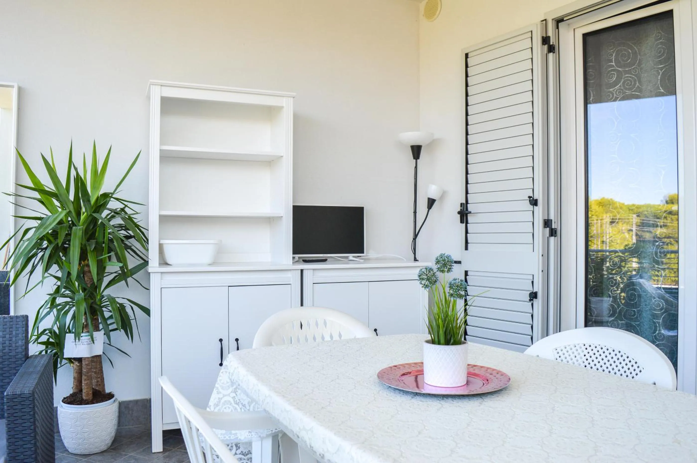 Balcony/Terrace in Homiday - Residence Mykonos