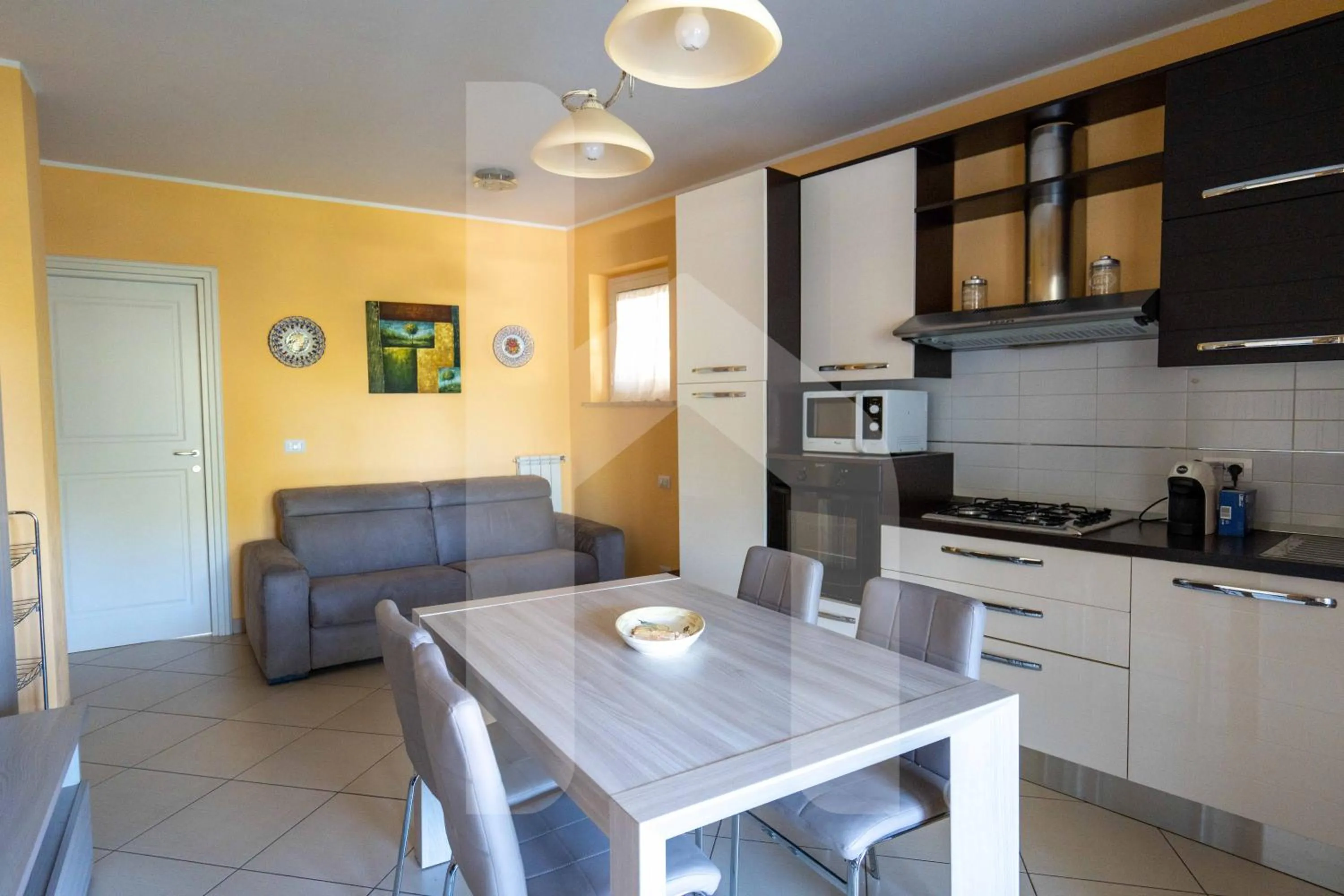 Living room in Homiday - Residence Mykonos