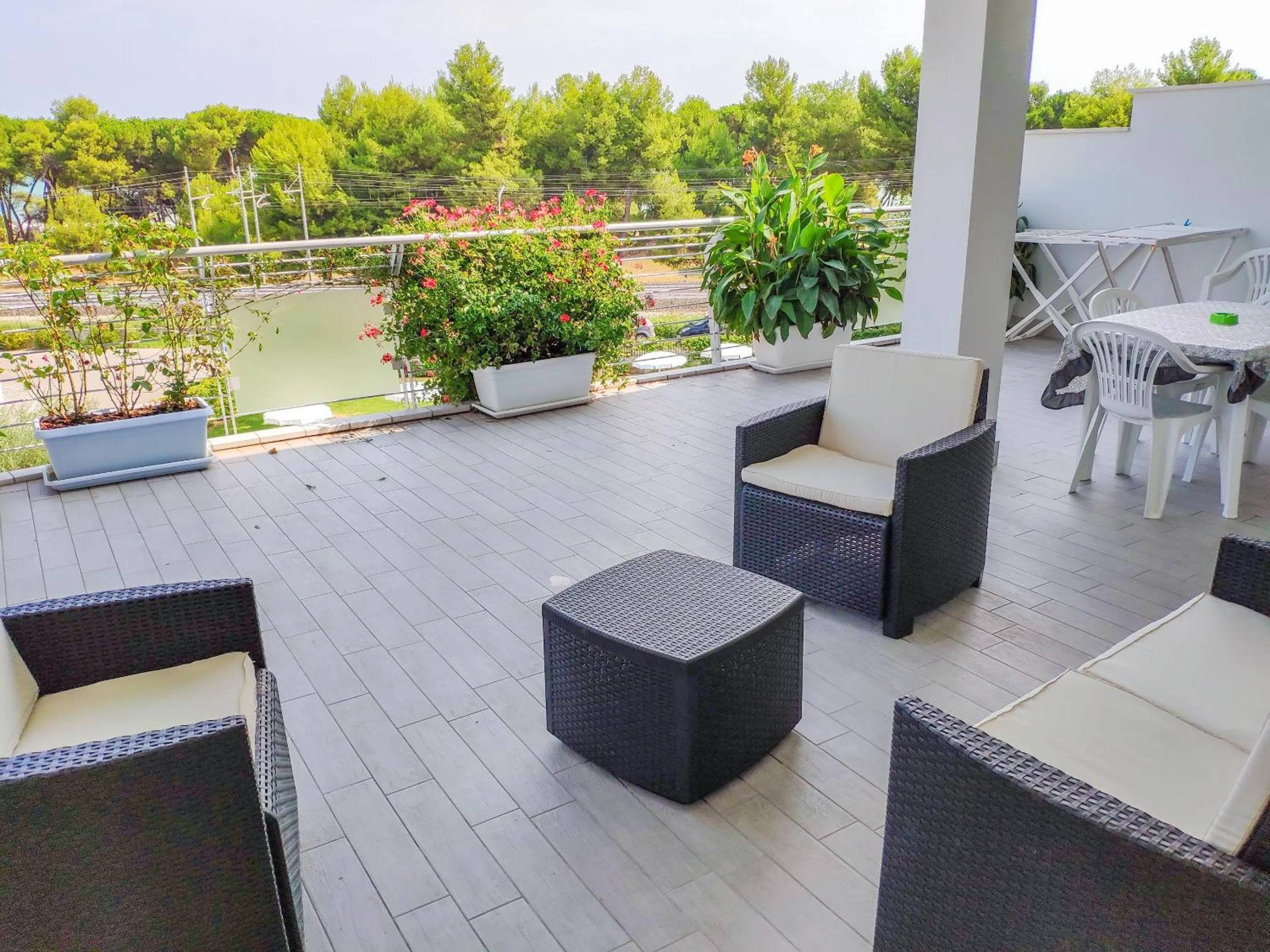 Balcony/Terrace in Homiday - Residence Mykonos