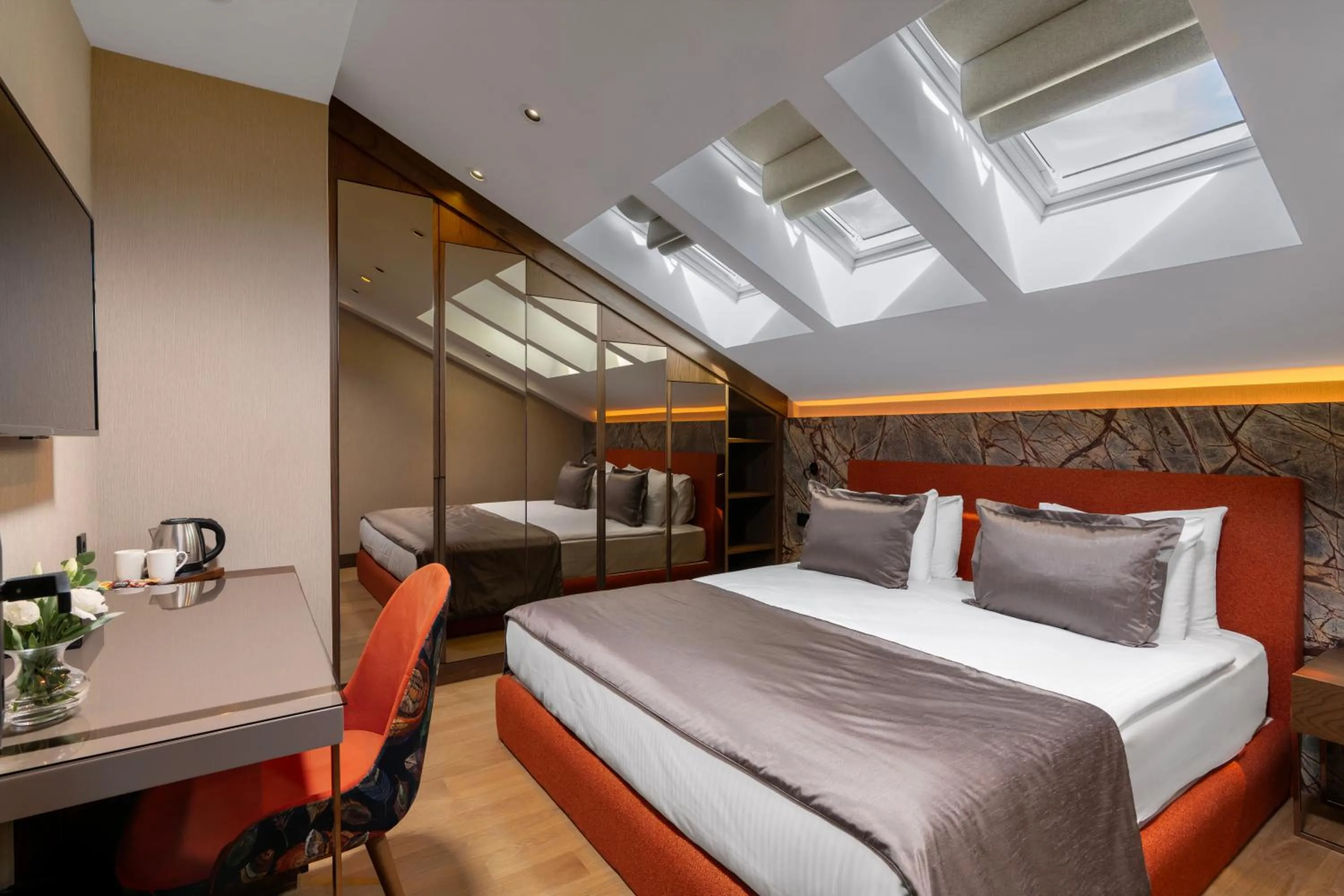 Bed in Nex Hotel & Spa Istanbul